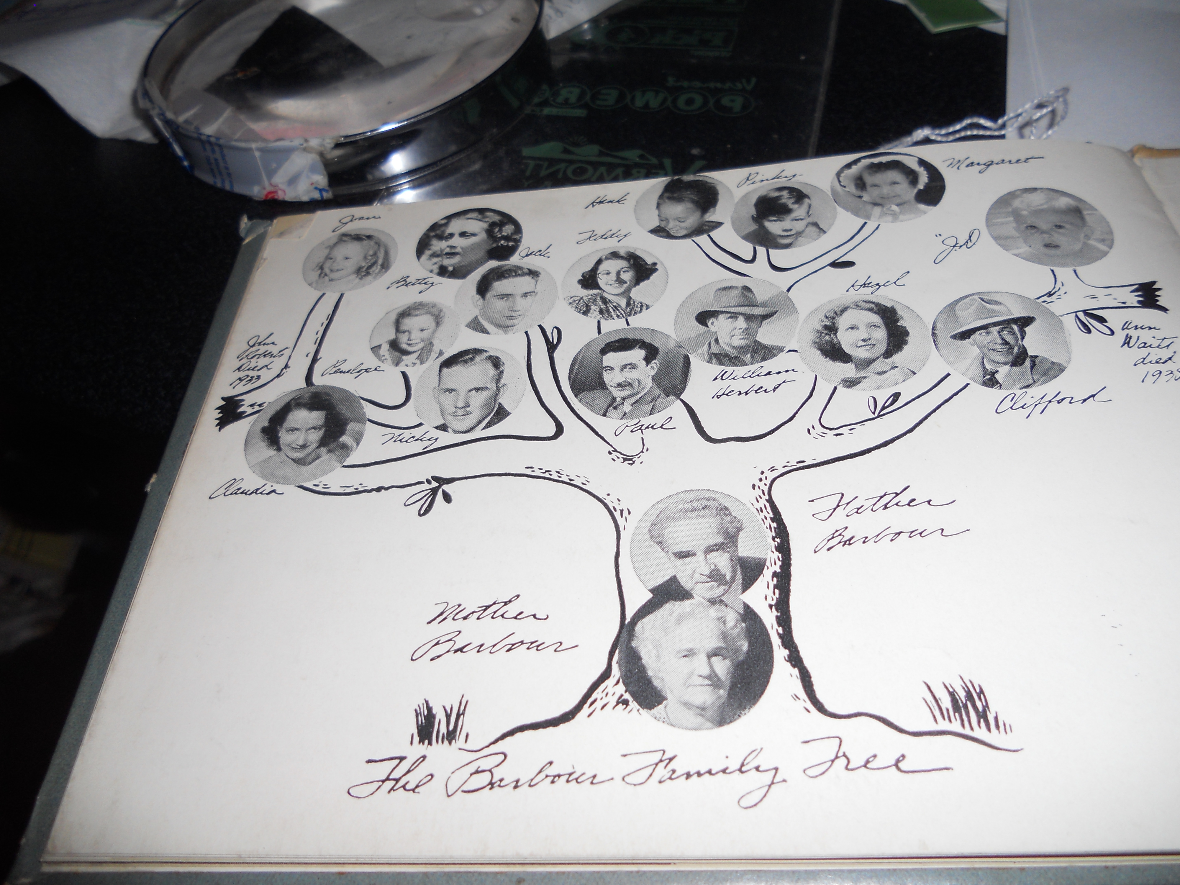 Fanny Barbour Memory Book 1940