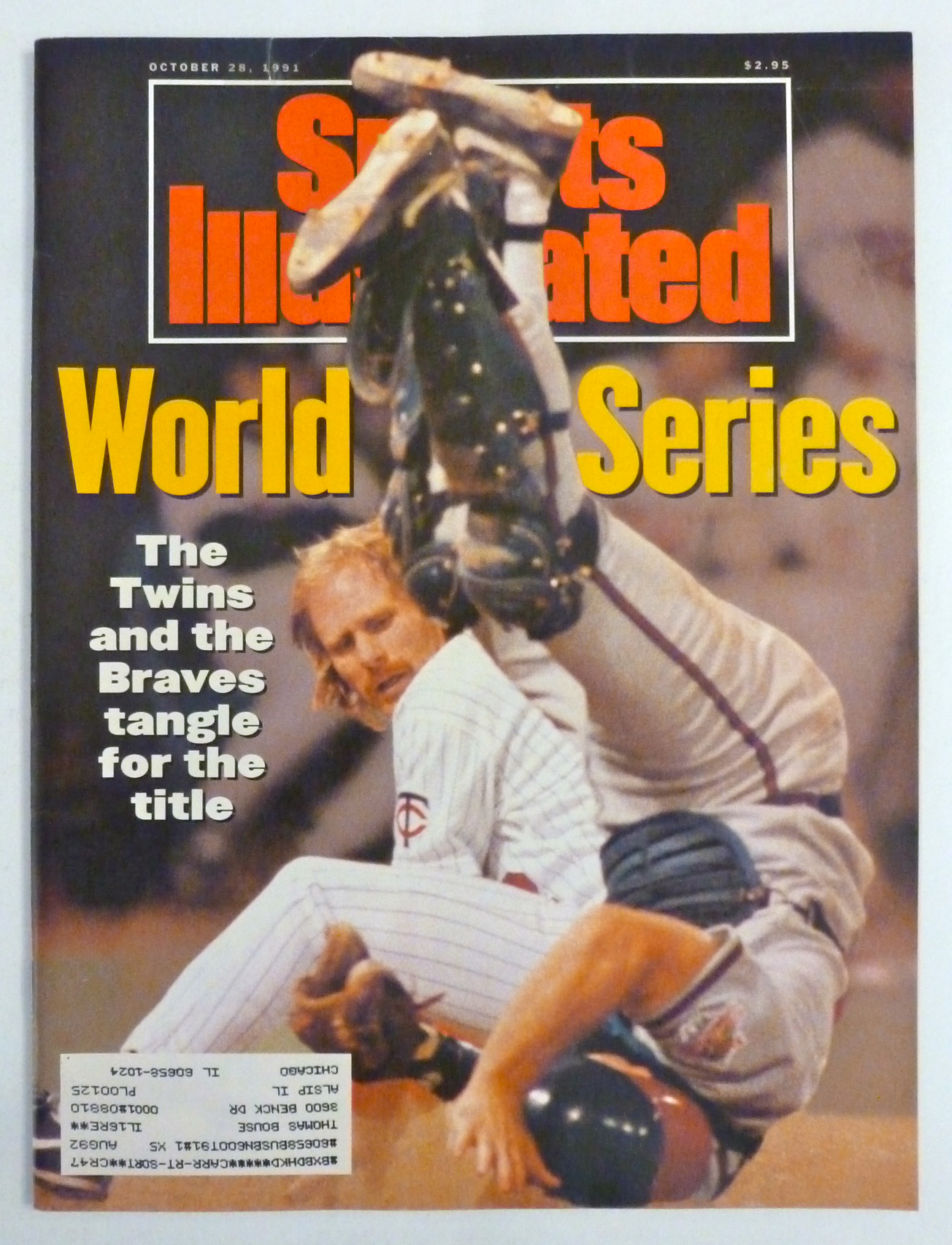Sports Illustrated Magazine October 28, 1991 Series