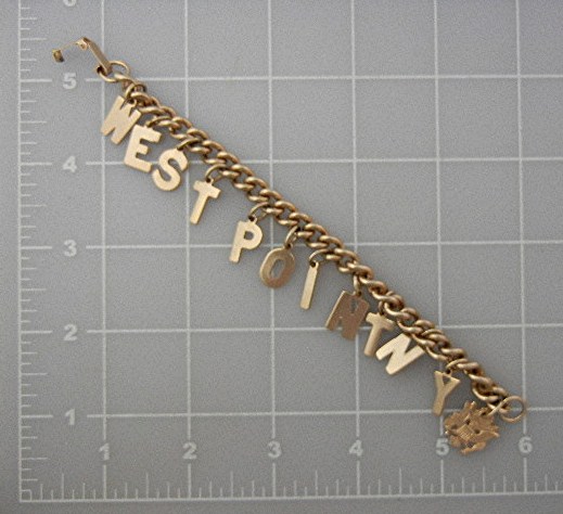 Bracelet Westpoint NY Charm Goldtone