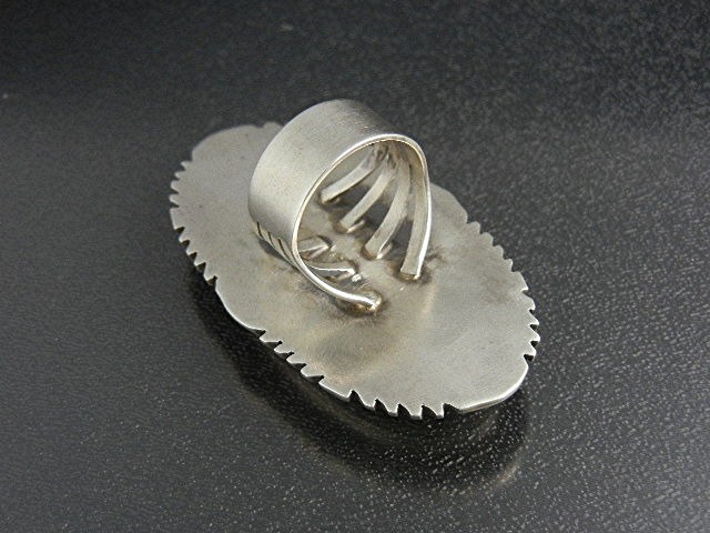 Ring Dry Creek Turquoise Sterling Silver Thomas Fransis