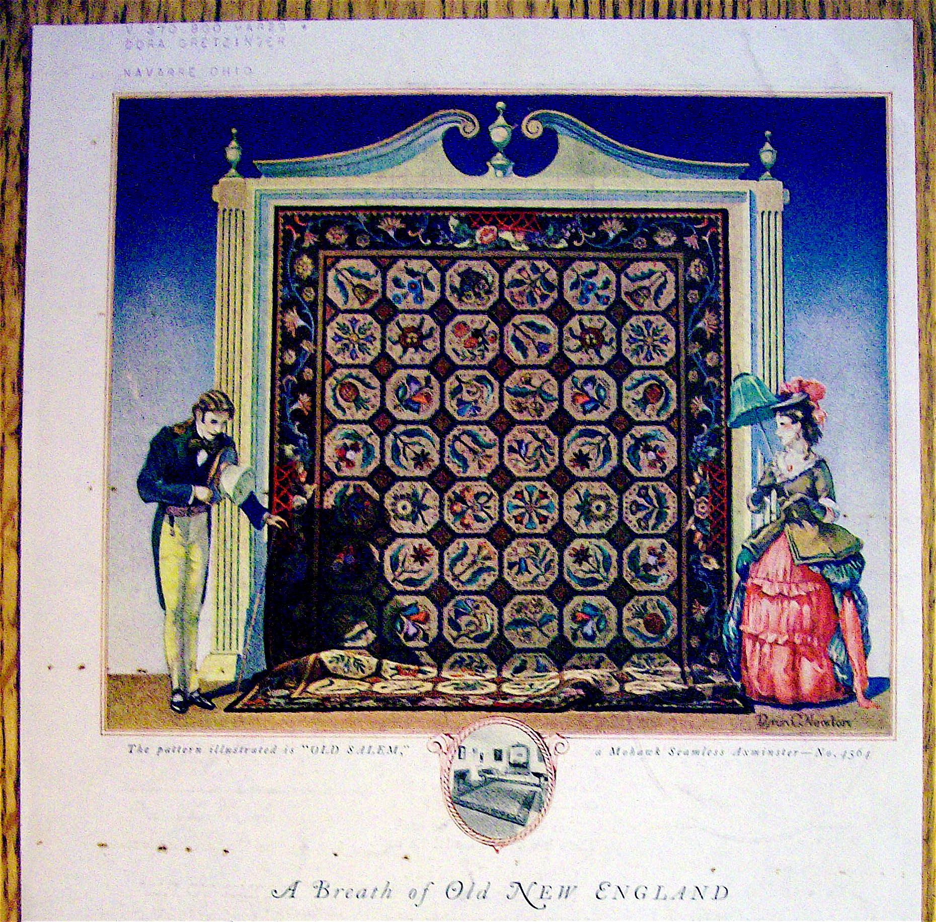 1928 Mohawk Rugs & Carpets with Old Salem
