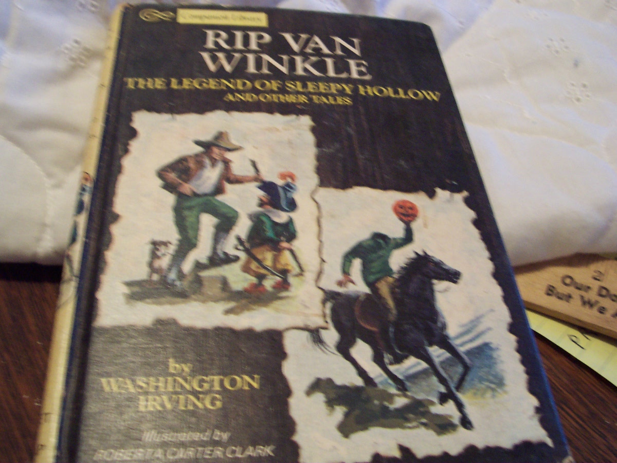Rip Van Winkle Book Legend of Sleepy Hollow and other tales 1967