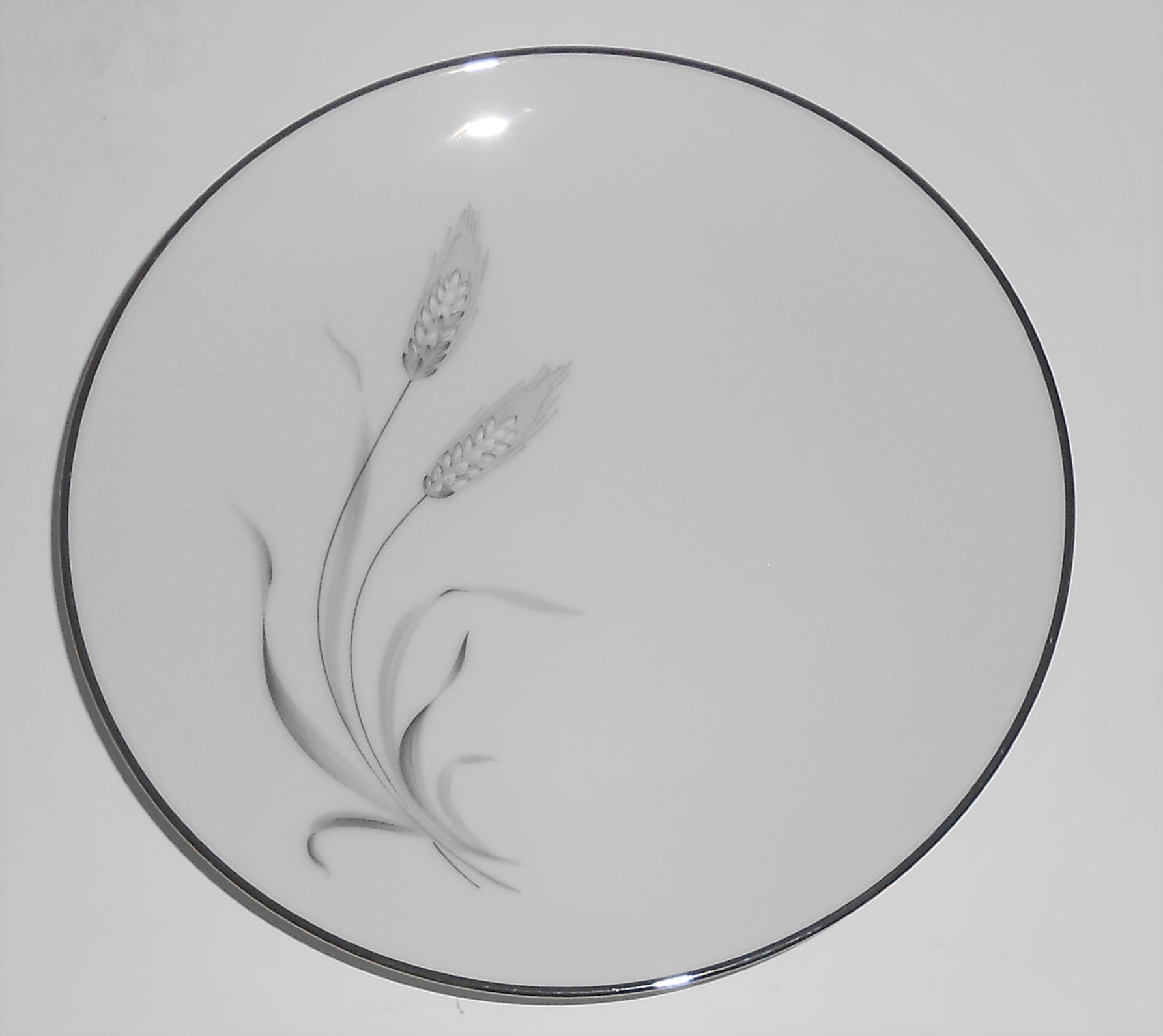 Noritake Porcelain China Prosperity 6841 w/Platinum Bre