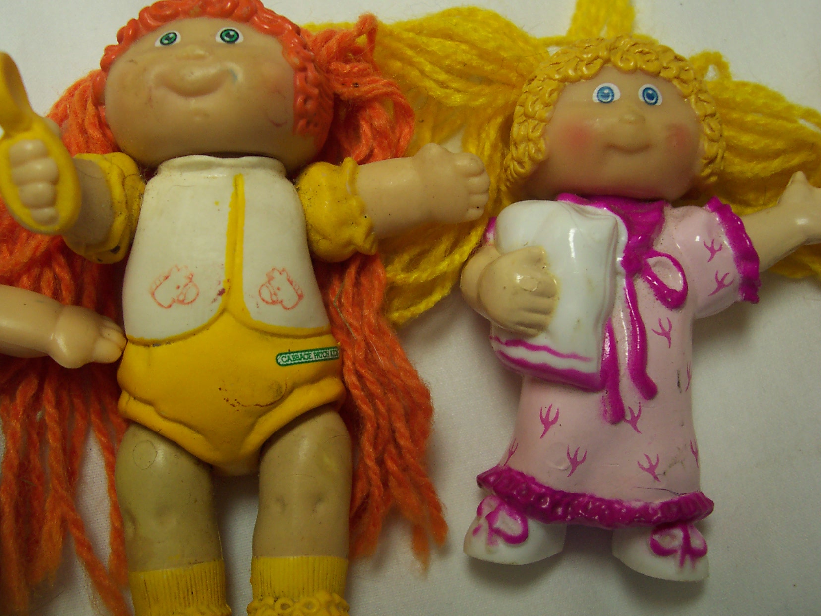 Cabbage Patch Posable Doll Figurine Set of 3