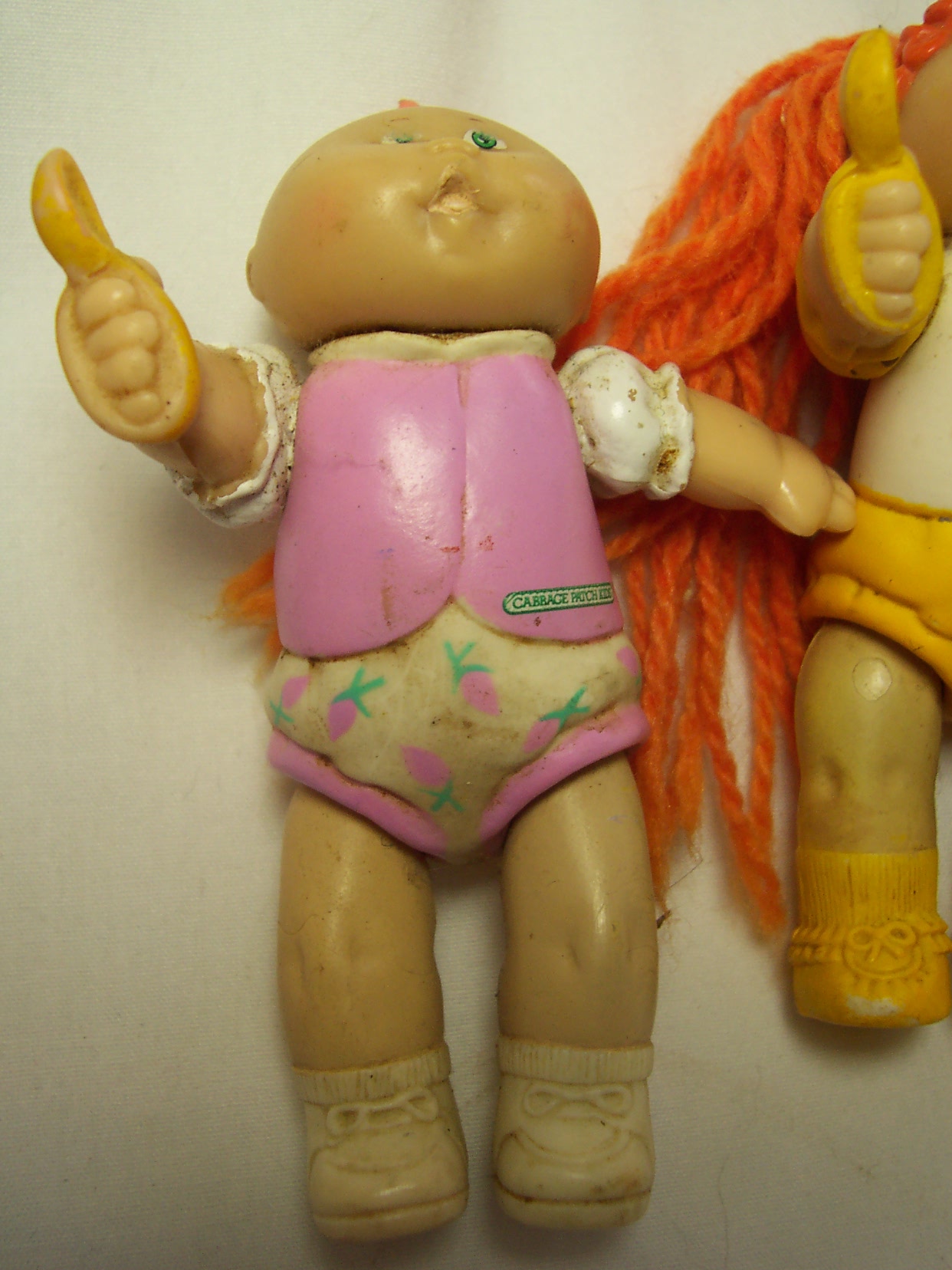 Cabbage Patch Posable Doll Figurine Set of 3