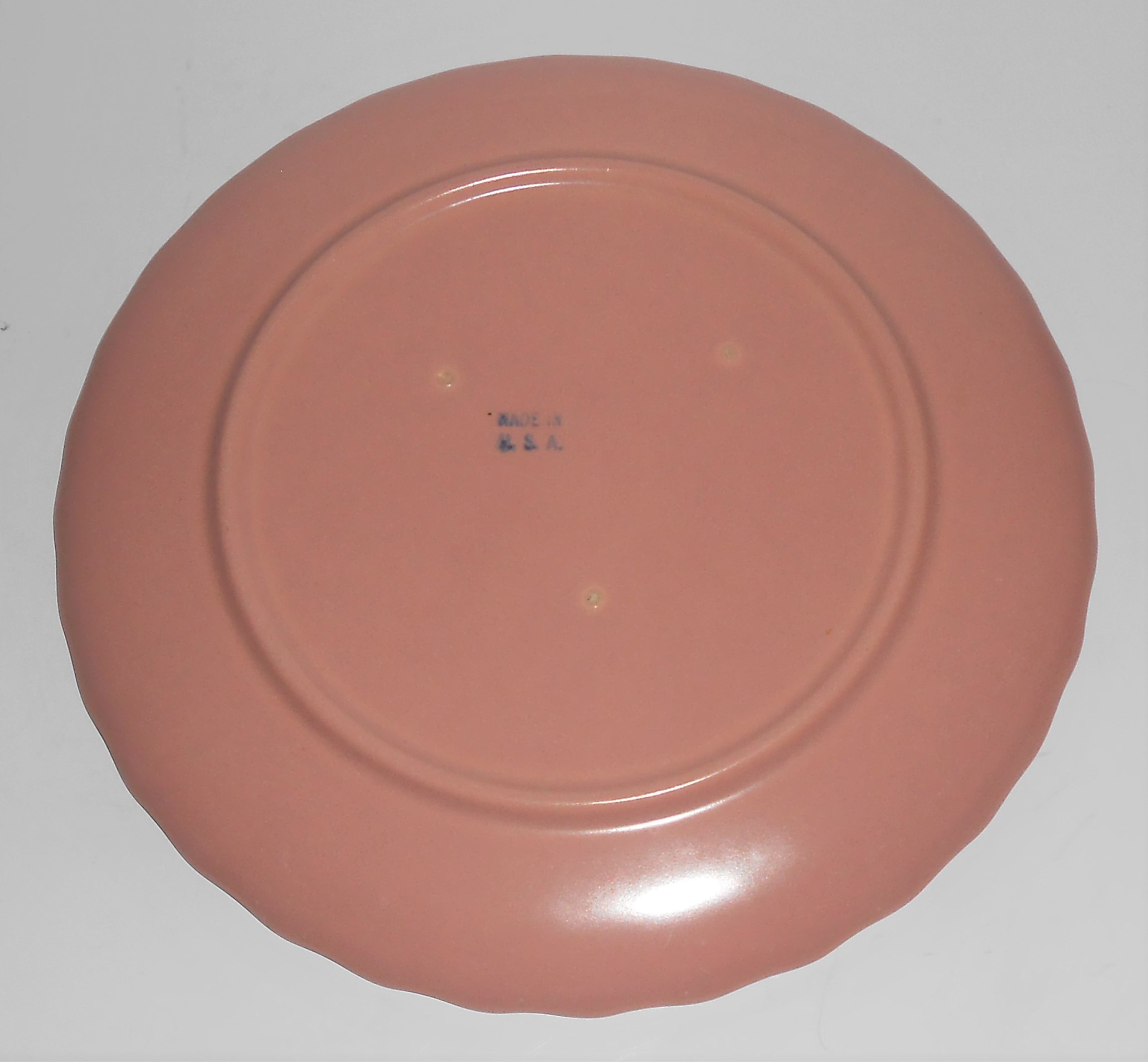 Franciscan Pottery Wishmaker Coral Salad Plate