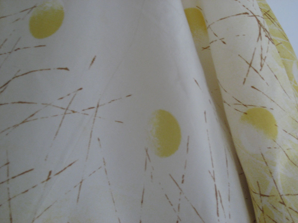 Yellow Silk Scarf