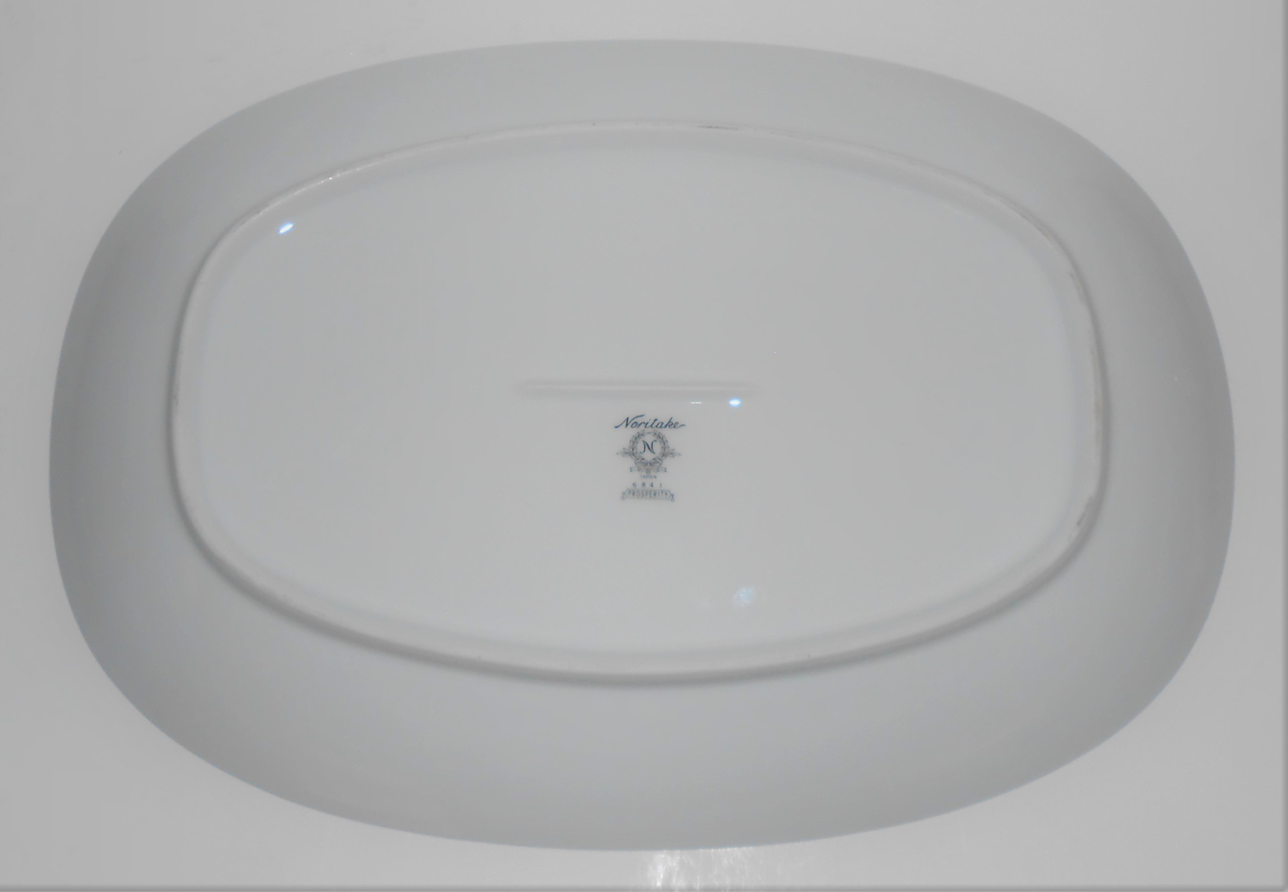 Noritake Porcelain China Prosperity 6841 w/Platinum Pla