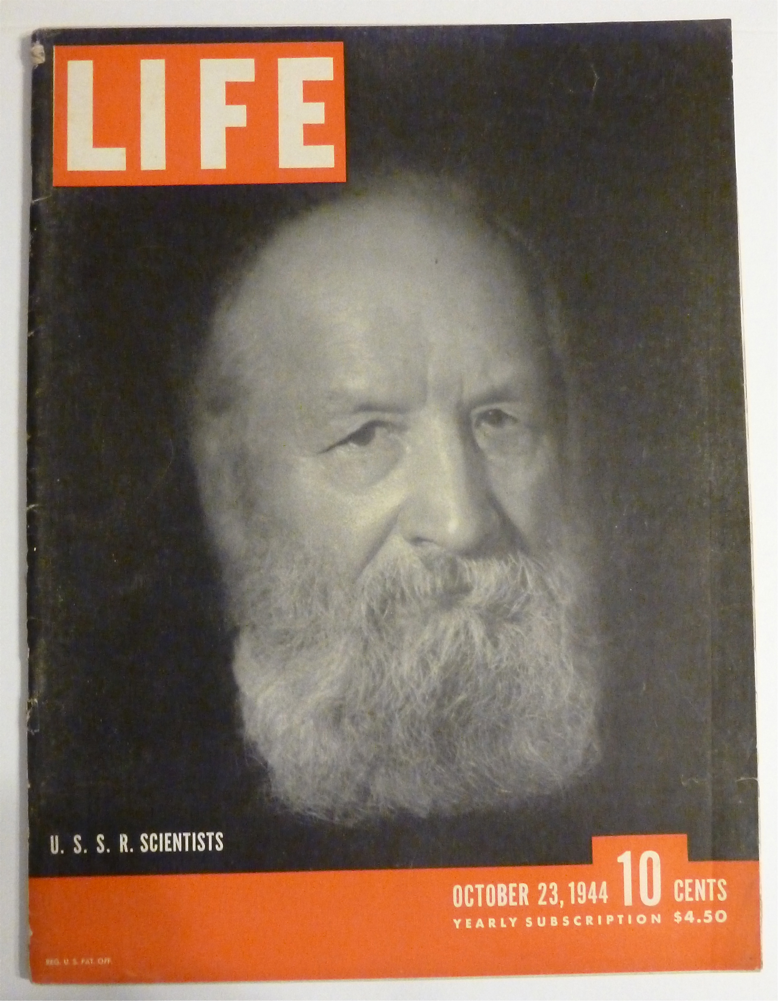 Life Magazine-October 23, 1944-U. S. S. R. Scientists