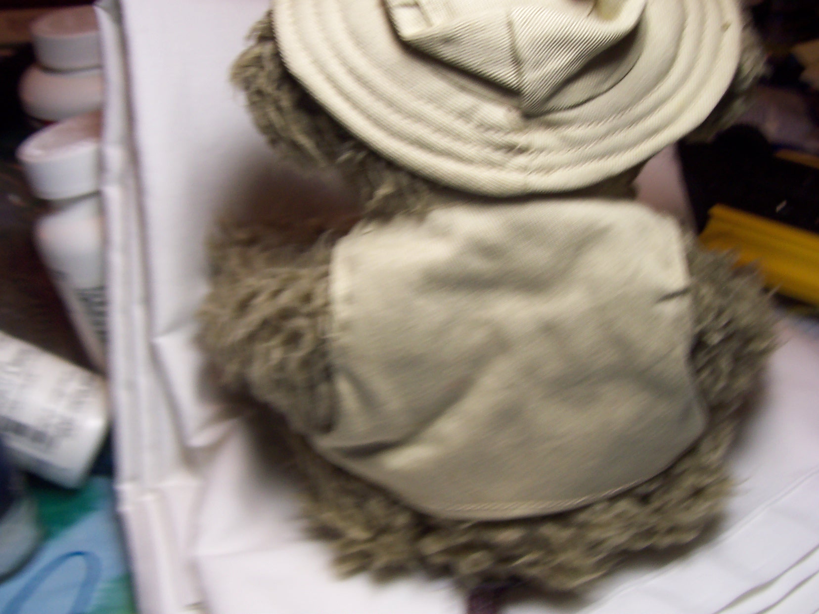 Tanner Brass Button Fisherman Teddy Bear