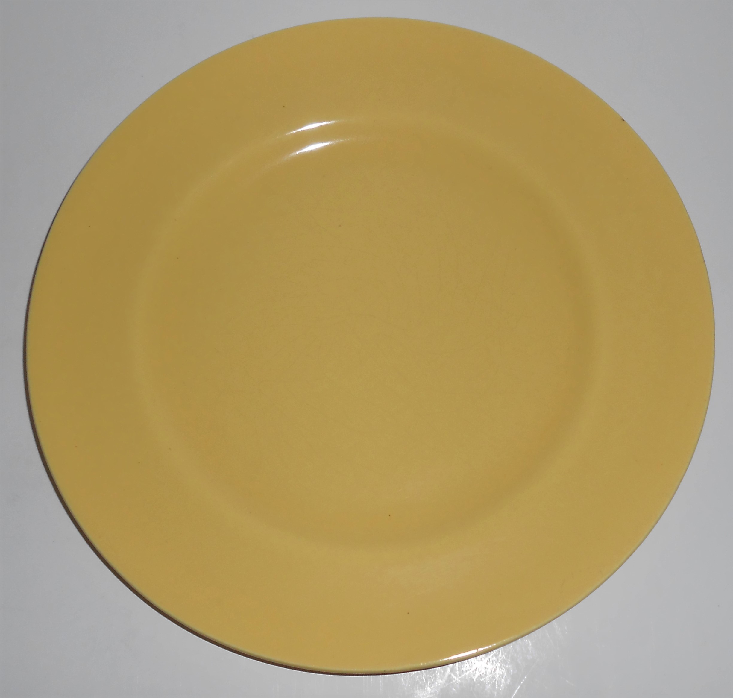 Metlox Pottery Poppy Trail Series 200 Gloss Yellow Lun
