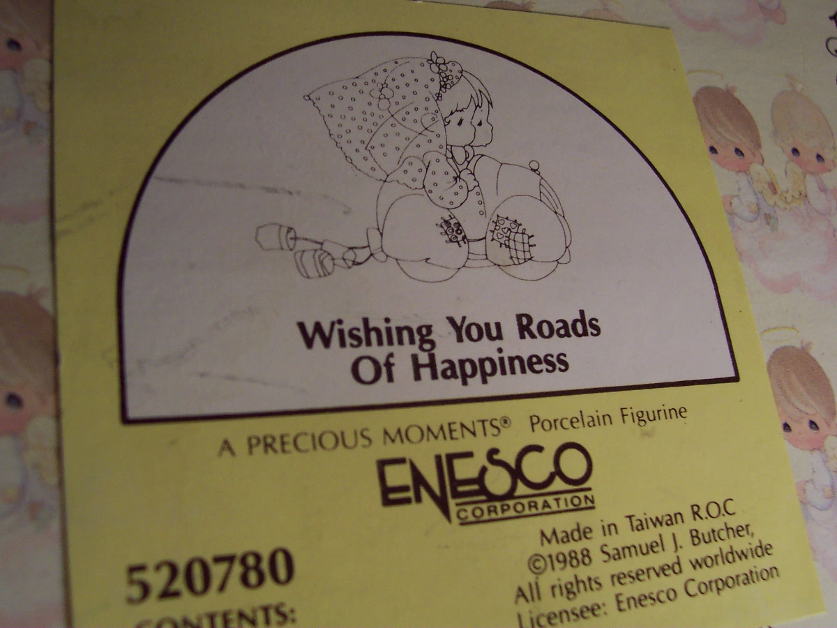 Precious Moments Figurine Wishing You Roads