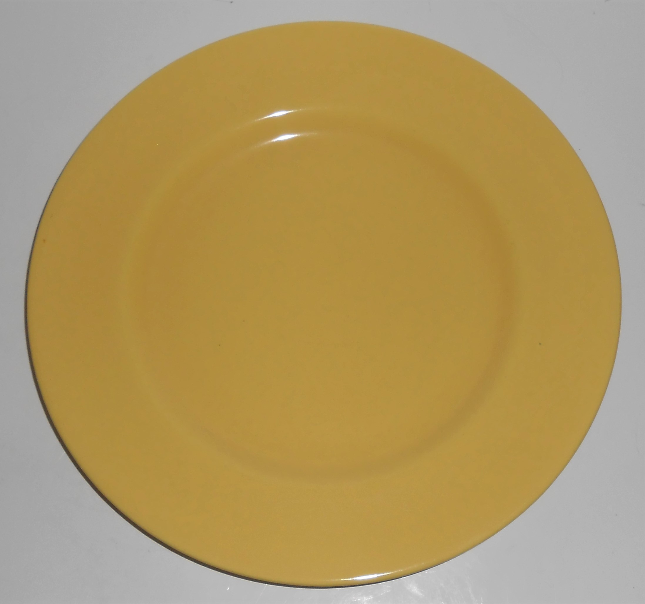 Metlox Pottery Poppy Trail Series 200 Gloss Yellow Lunc