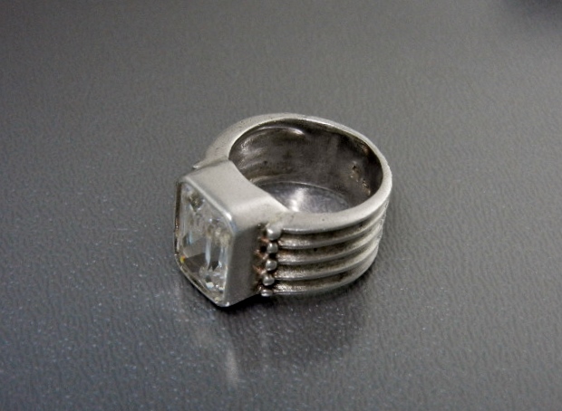 SILPADA Sterling Silver Crystal Ring