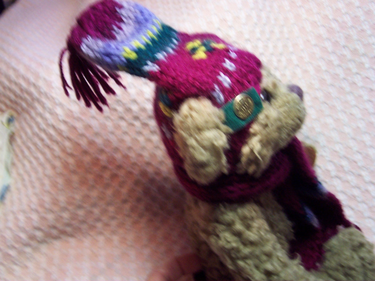 Brass Button Bear Dooley 8 inch