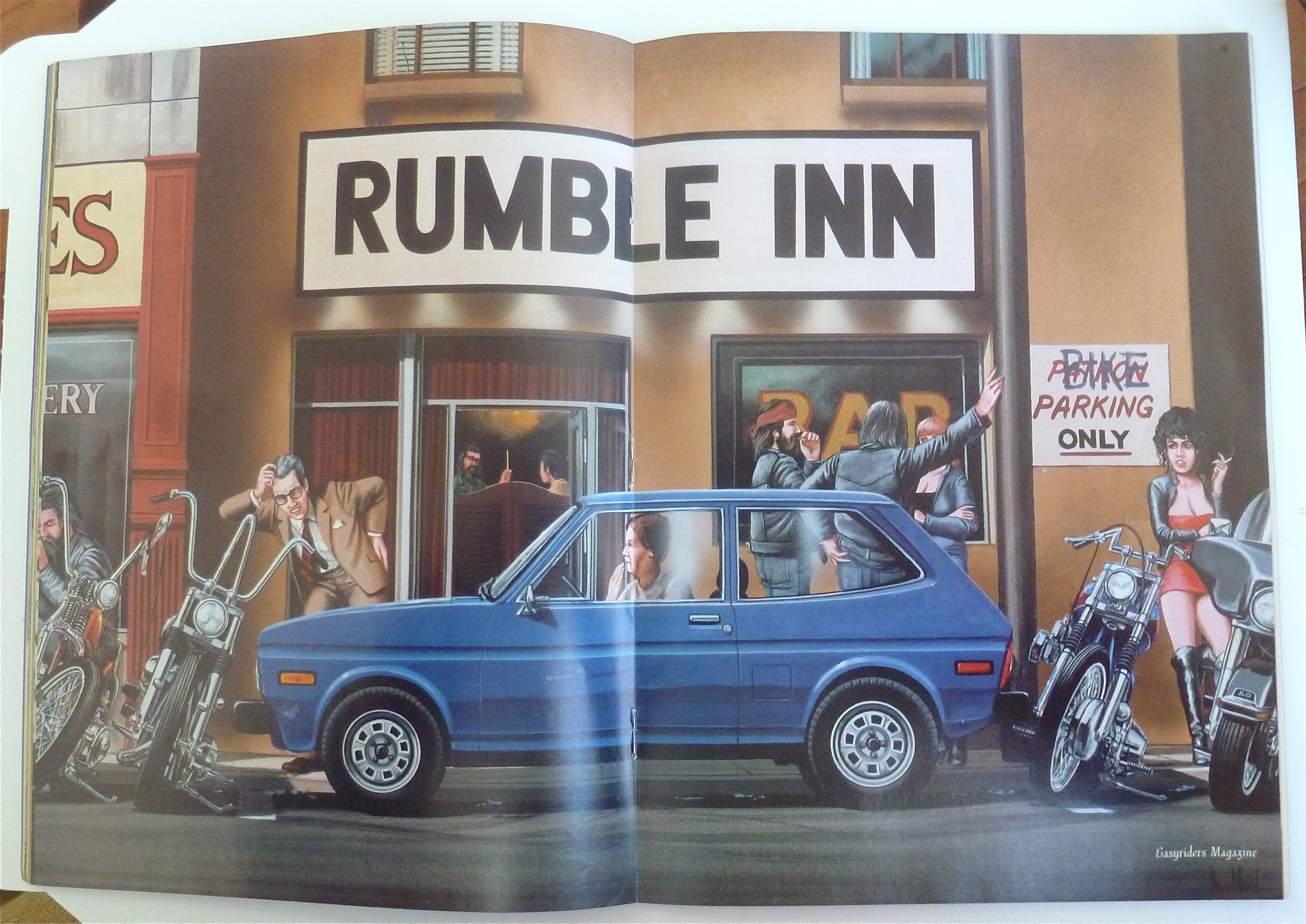 Easyriders Magazine November 1984 British Biker Blowout