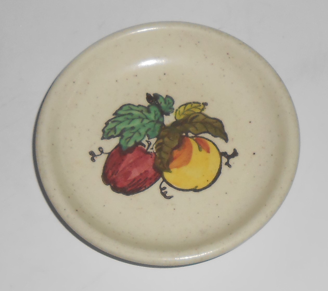 Metlox Poppy Trail Pottery Provincial Fruit Coaster