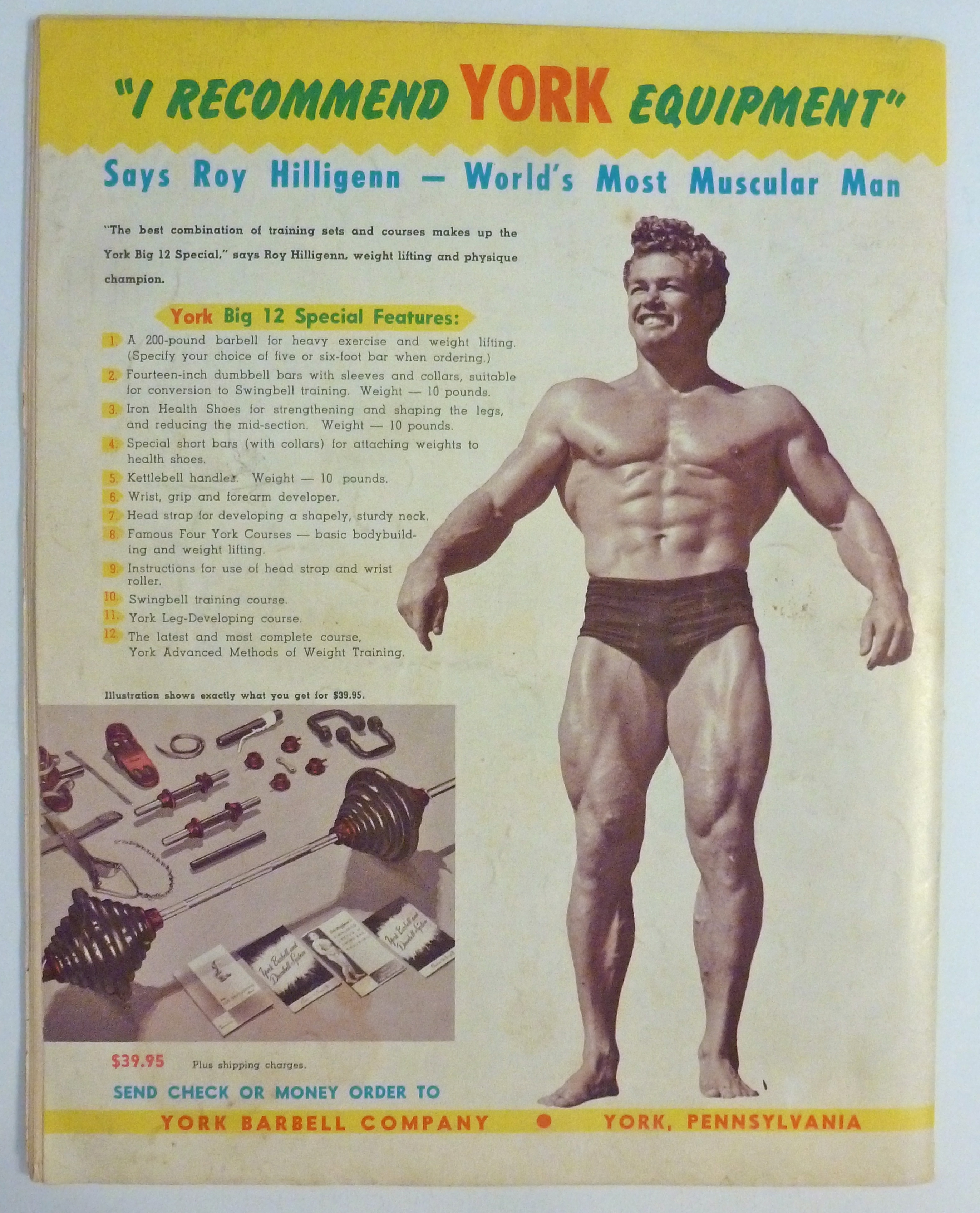 Strength & Health Magazine June 1953 Eddie Sylvester