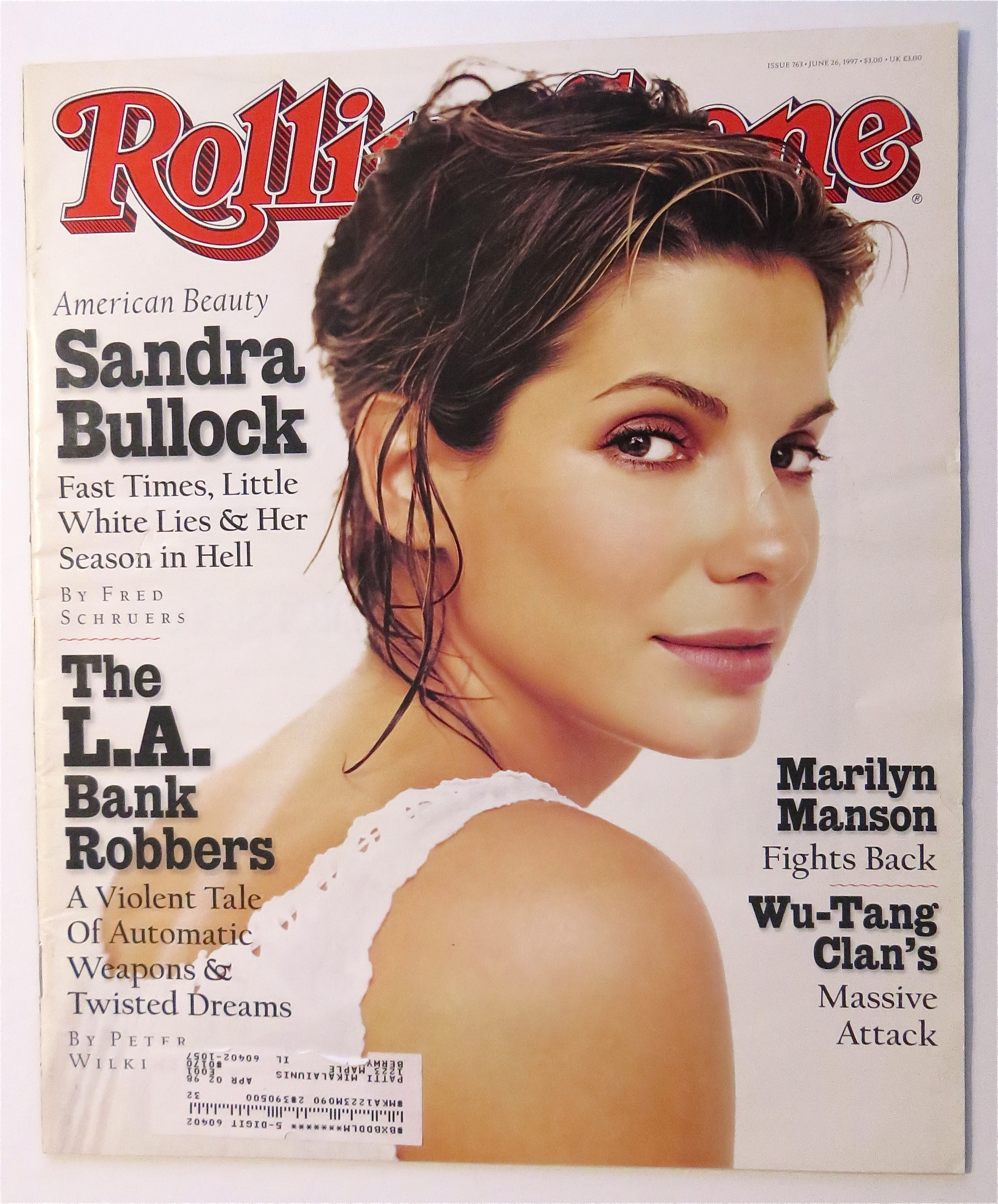 Rolling Stone June 26, 1997 Sandra Bullock