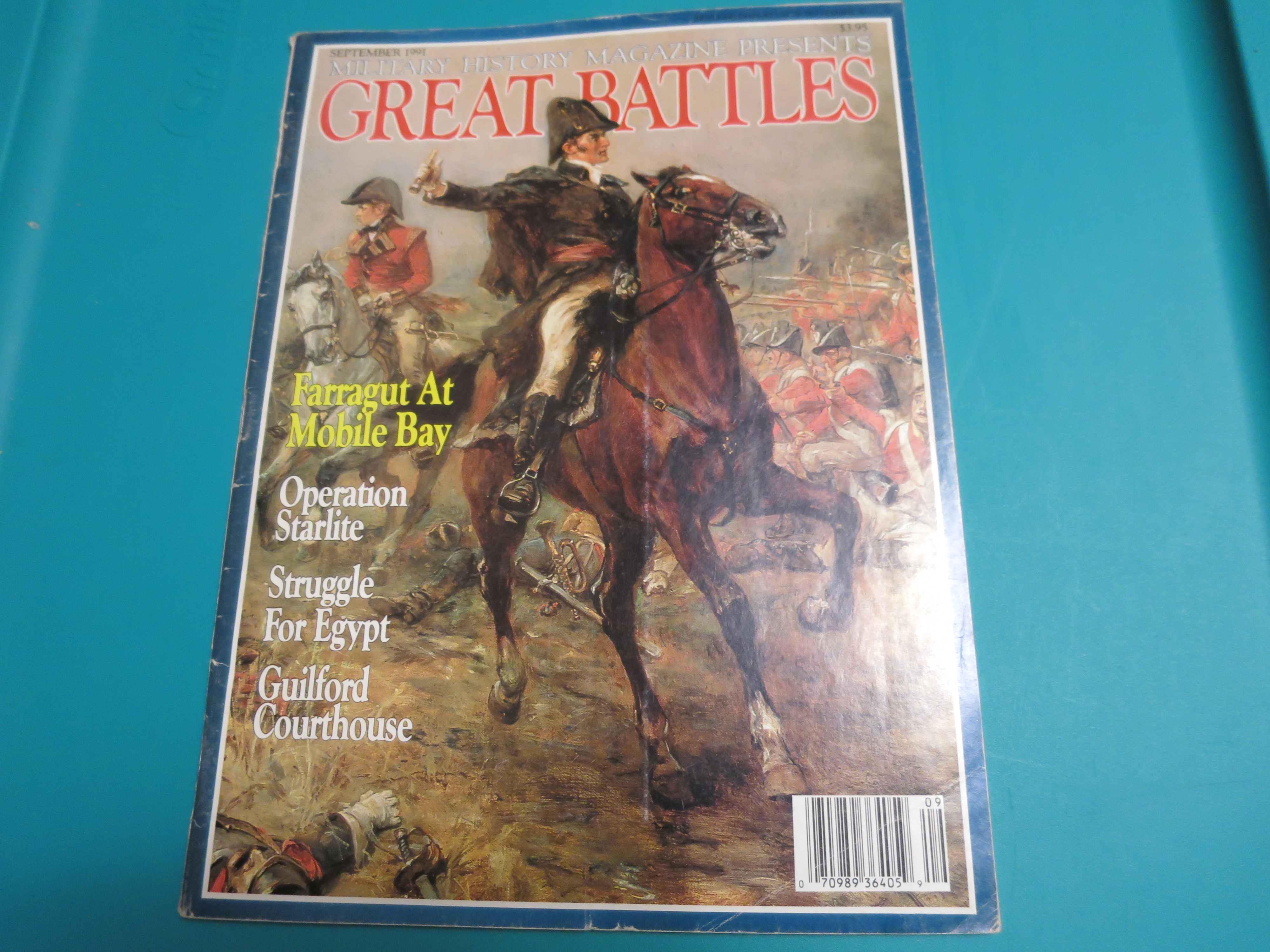 Military History Magazine, Great Battles,1991