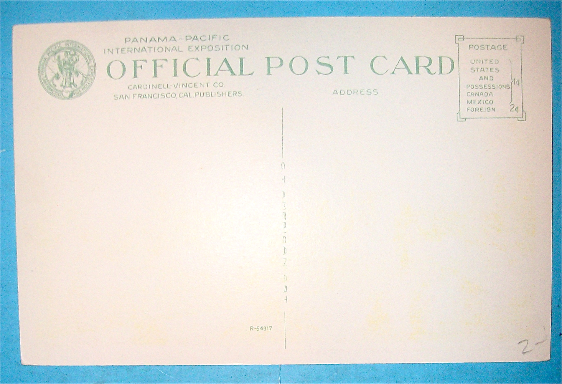 Palace Of Education Postcard-Pan Pac International Expo