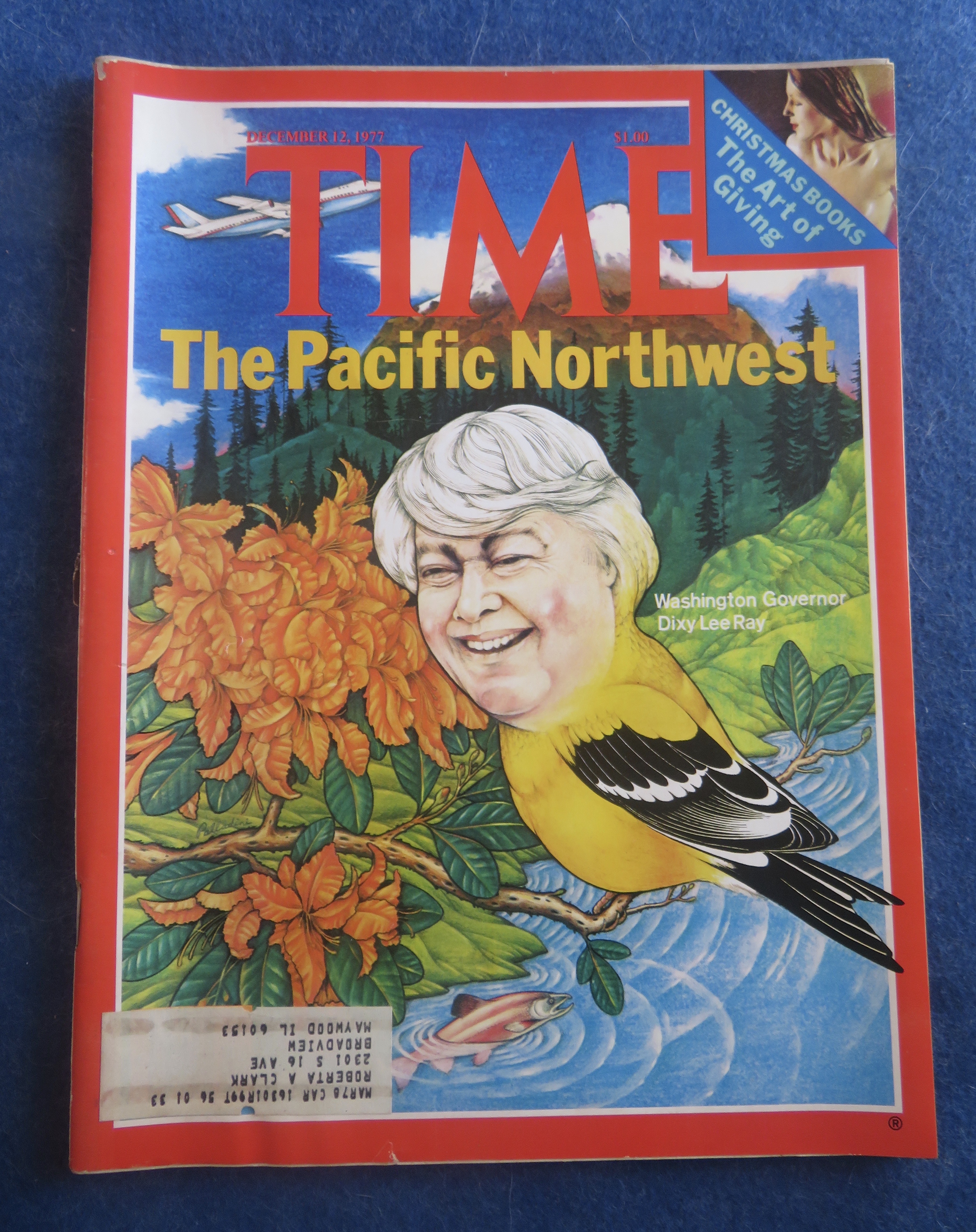 Time Magazine December 12, 1977 Governor Dixy Lee Ray