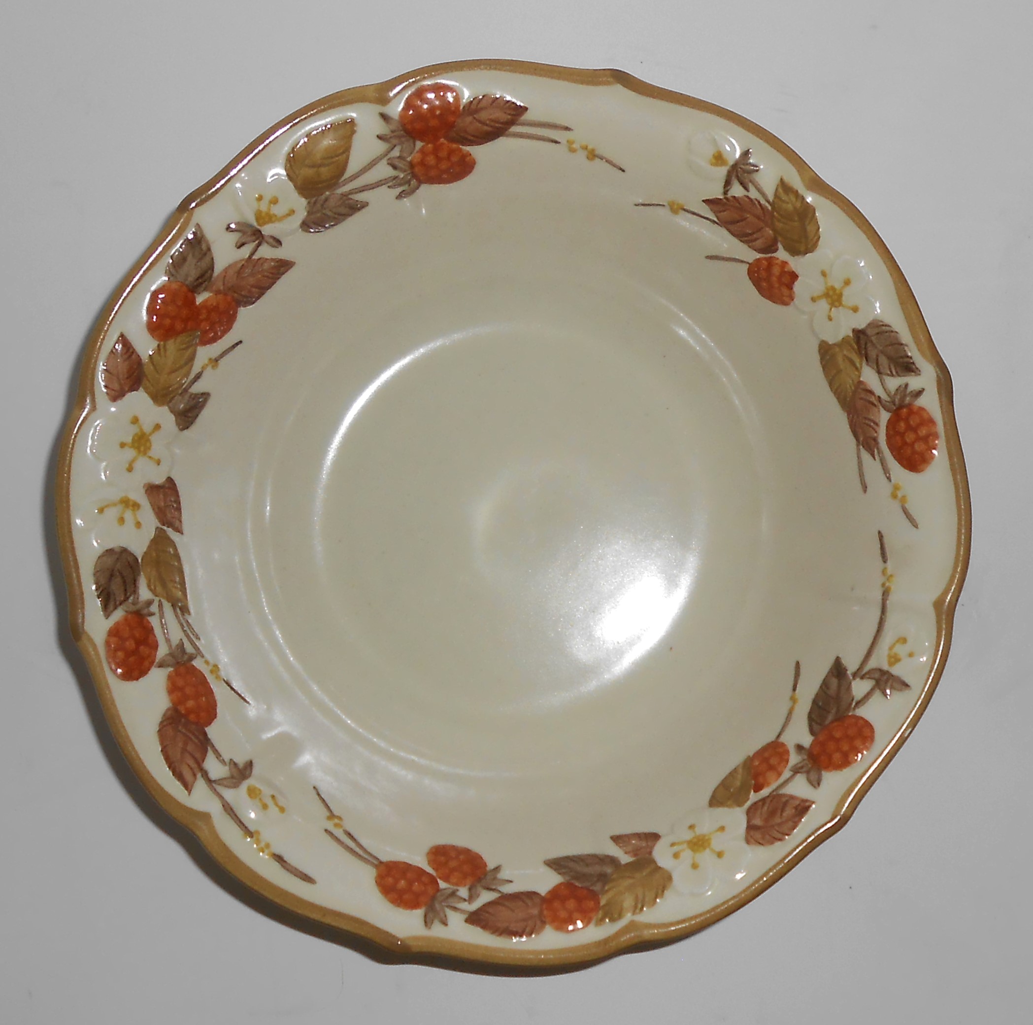 Metlox Pottery Poppy Trail Autumn Berry 9'' Vegetable