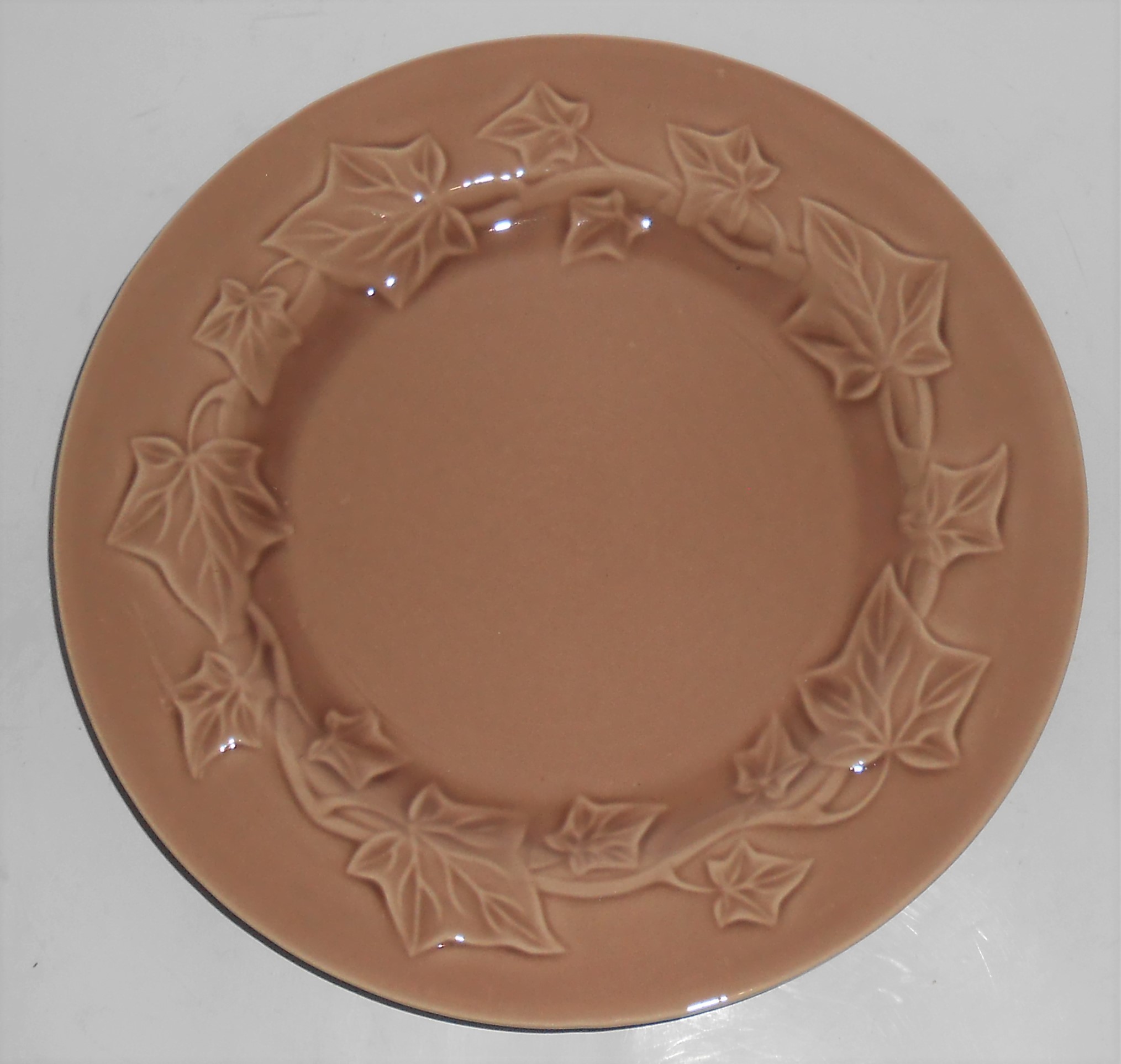 Franciscan Pottery Ivy Experimental Gloss Topaz Plate
