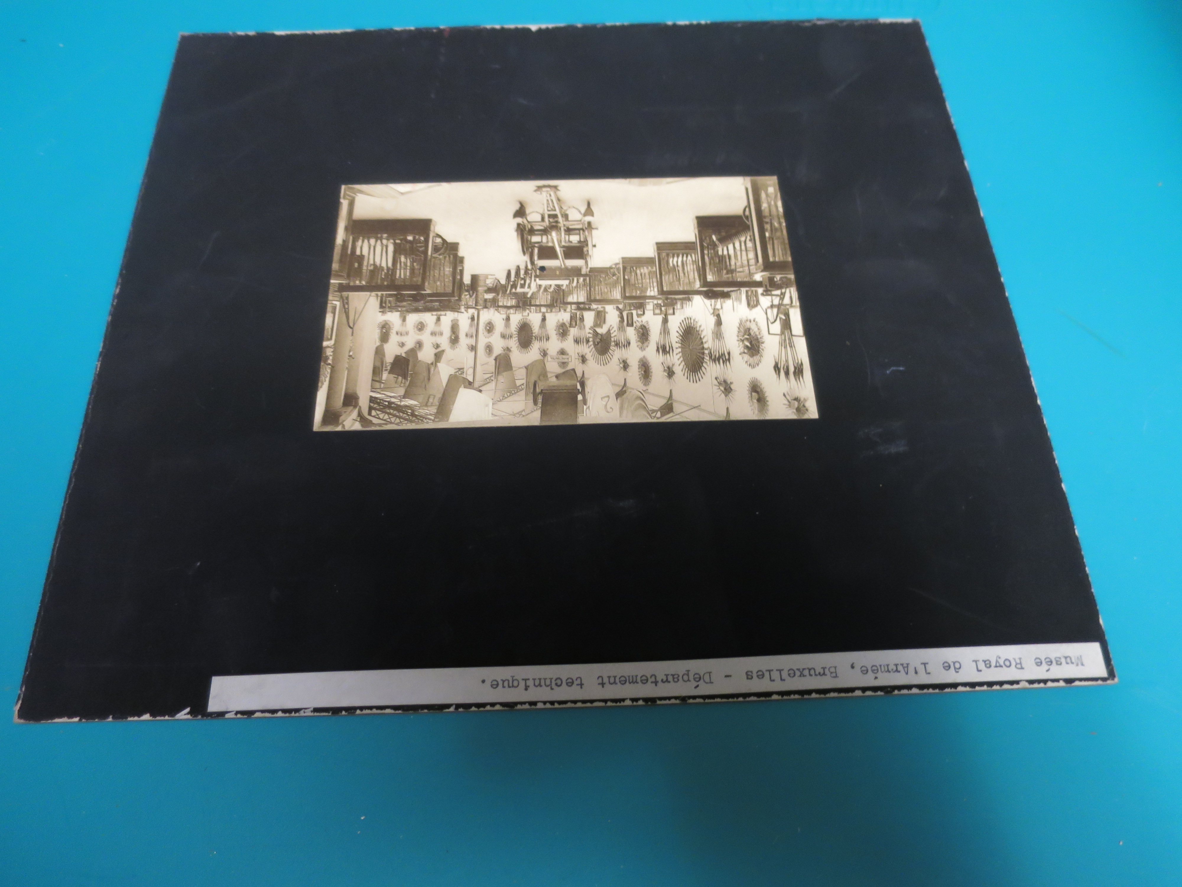 Early Post Card, Bruxelles, Dept.technique