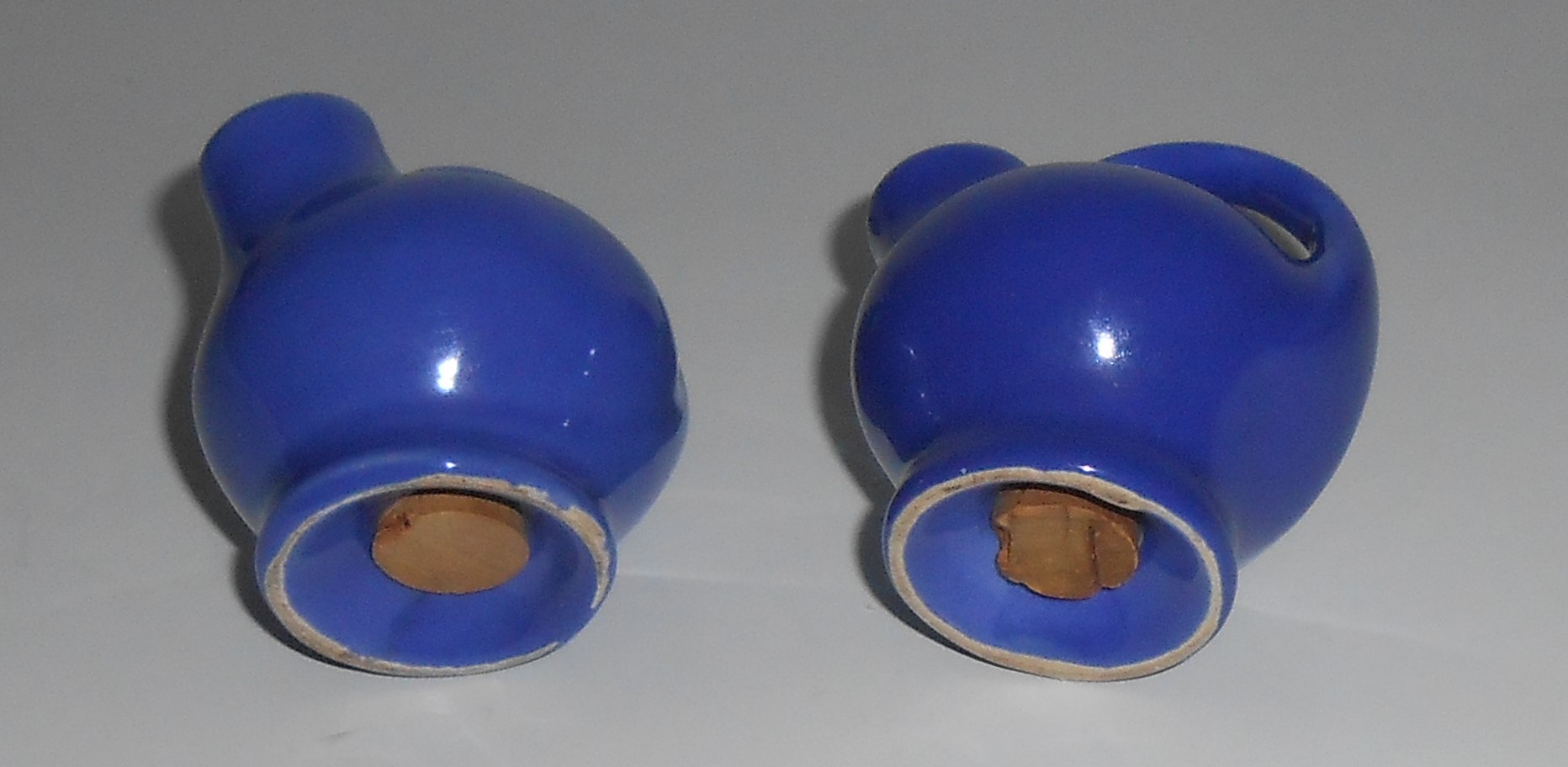Metlox Pottery Poppy Trail Series 200 Cobalt 234 Salt &