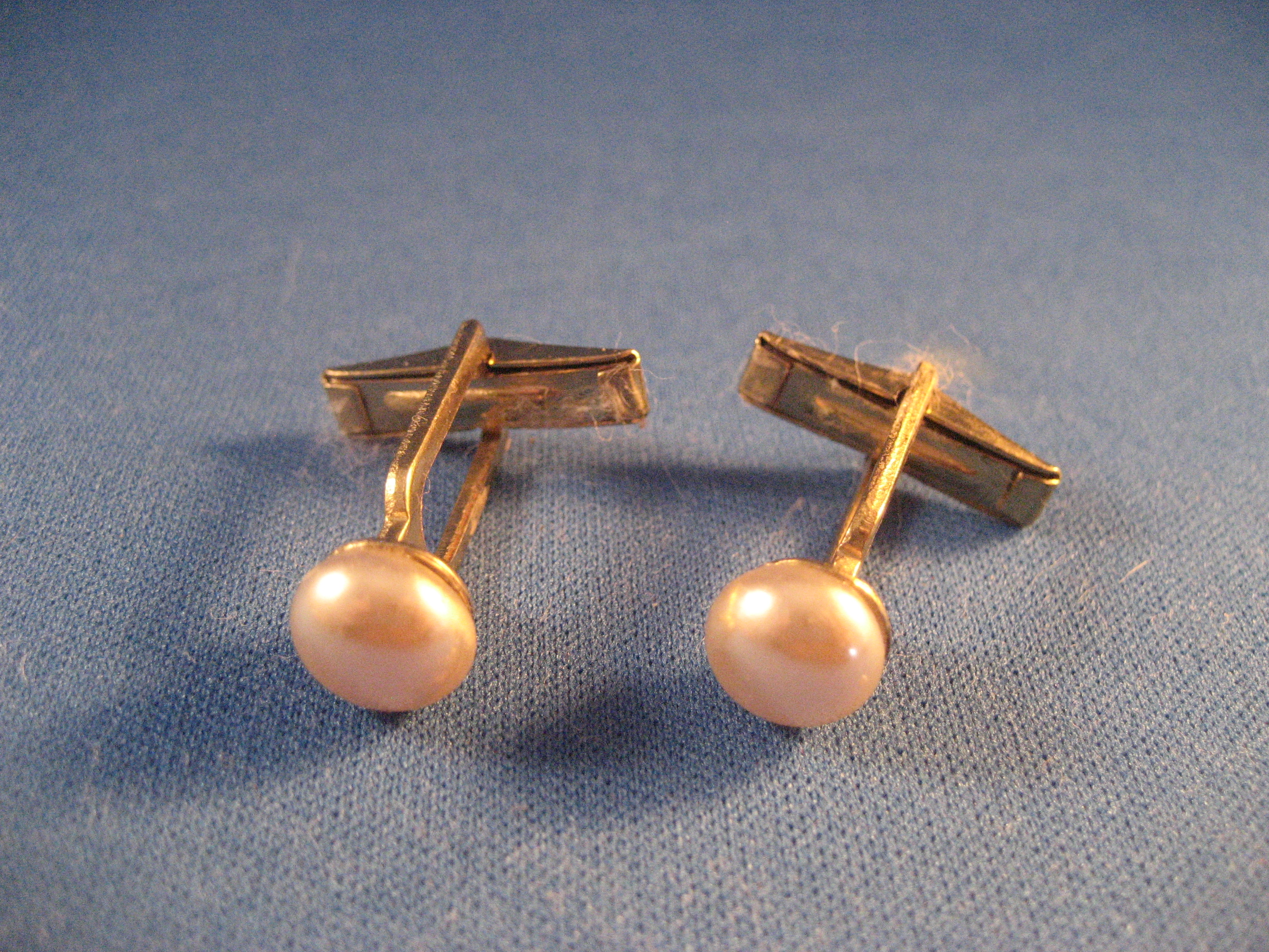 Pearl Cuff Links