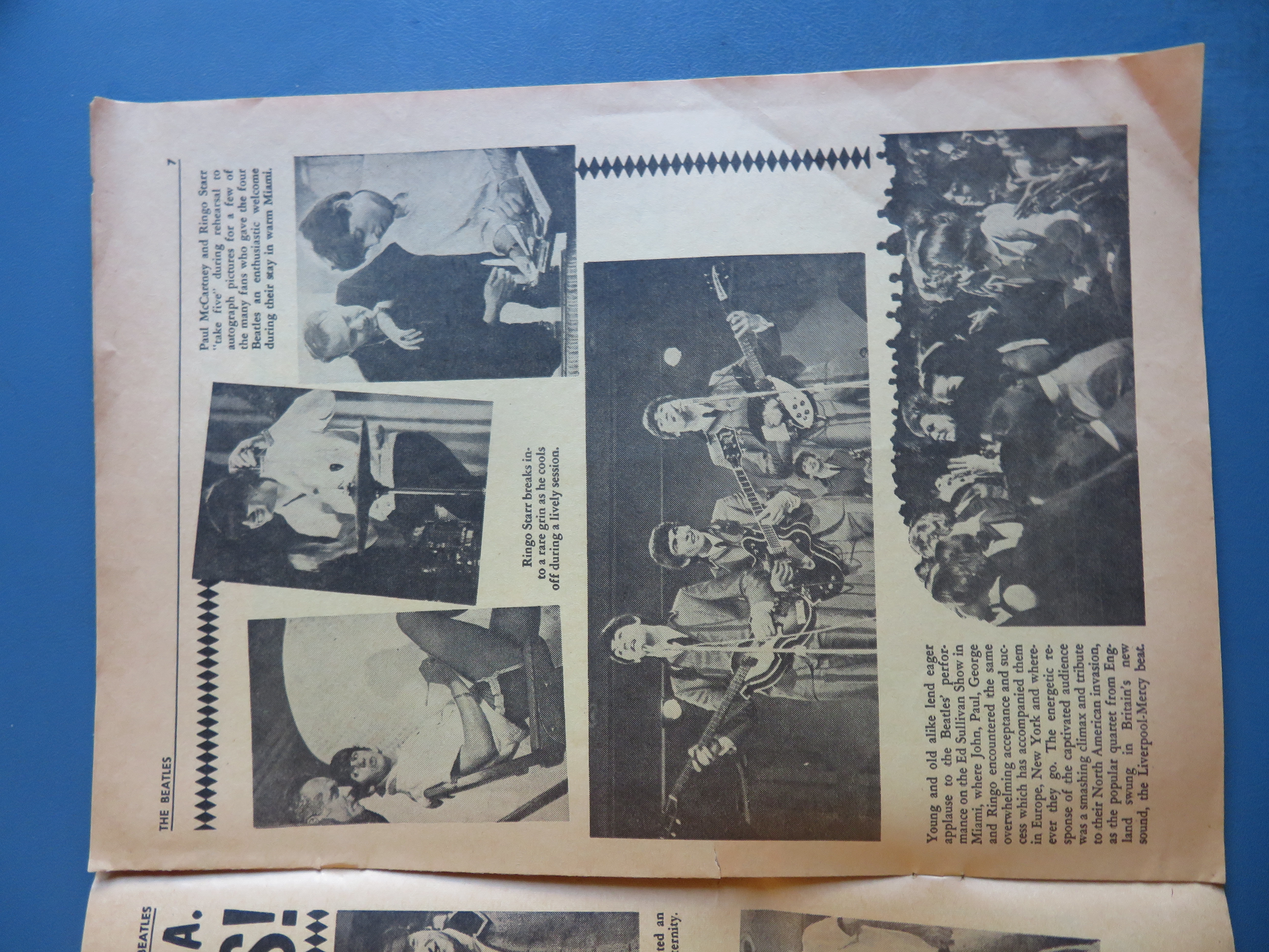 Beatles Songs Magazine 1964 Exclusive New Hits