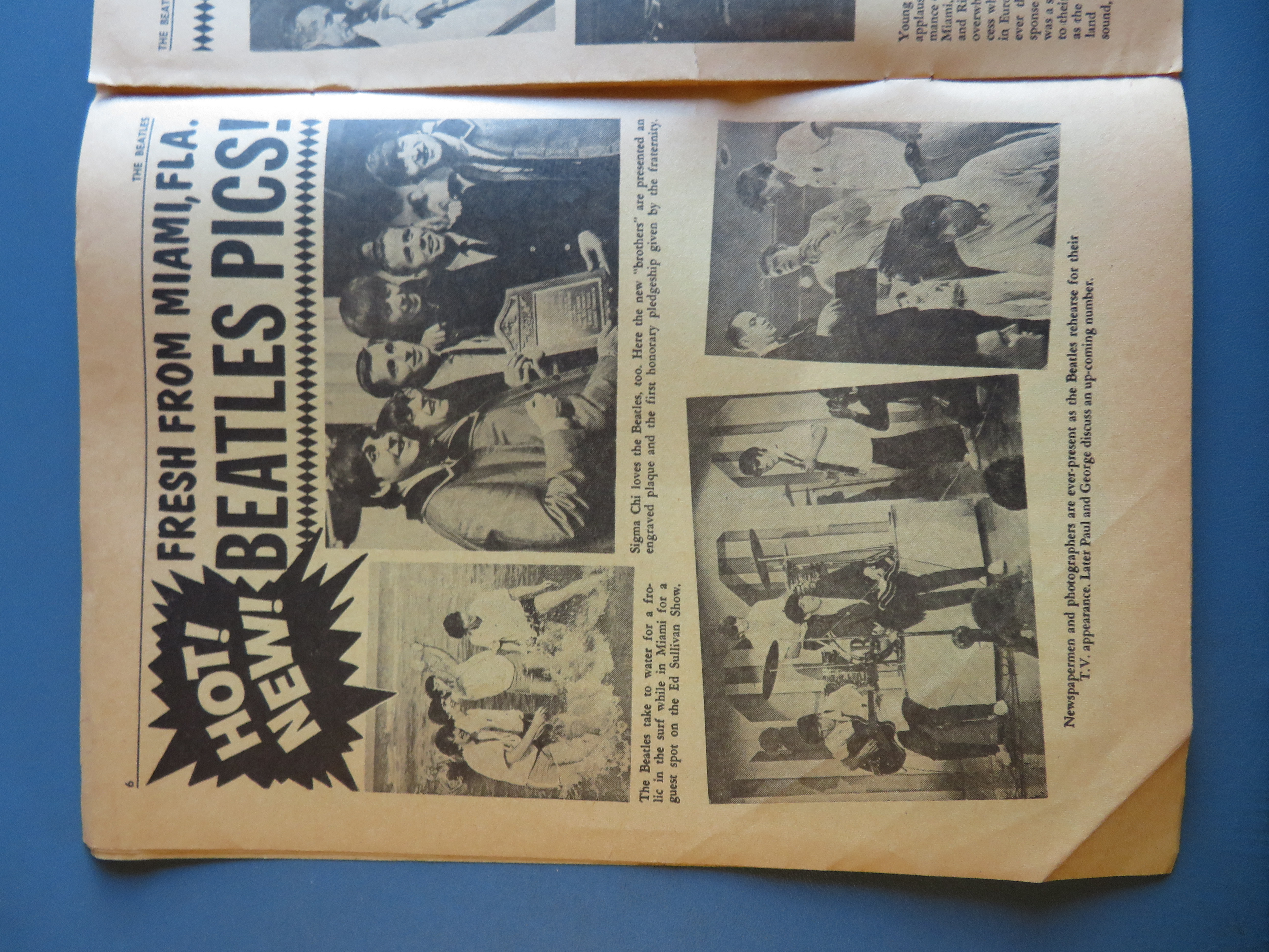 Beatles Songs Magazine 1964 Exclusive New Hits