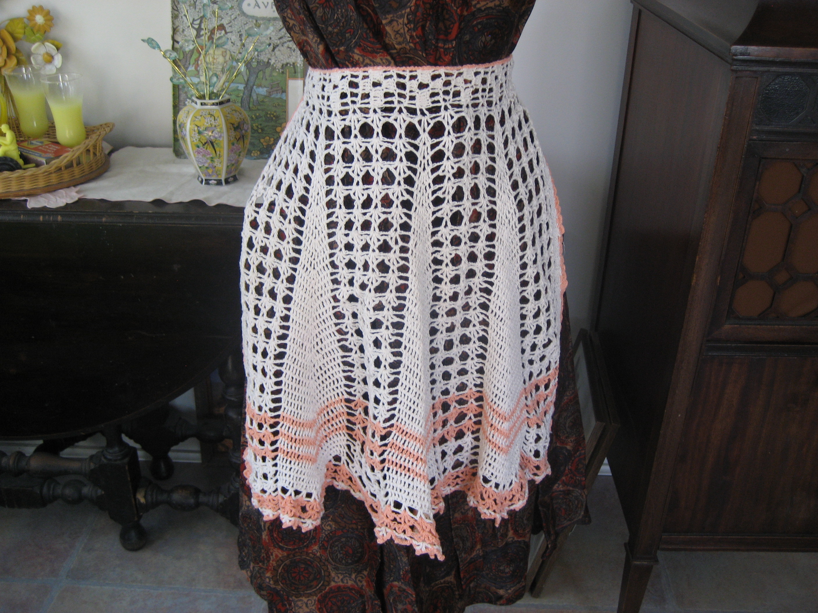 Crocheted Apron