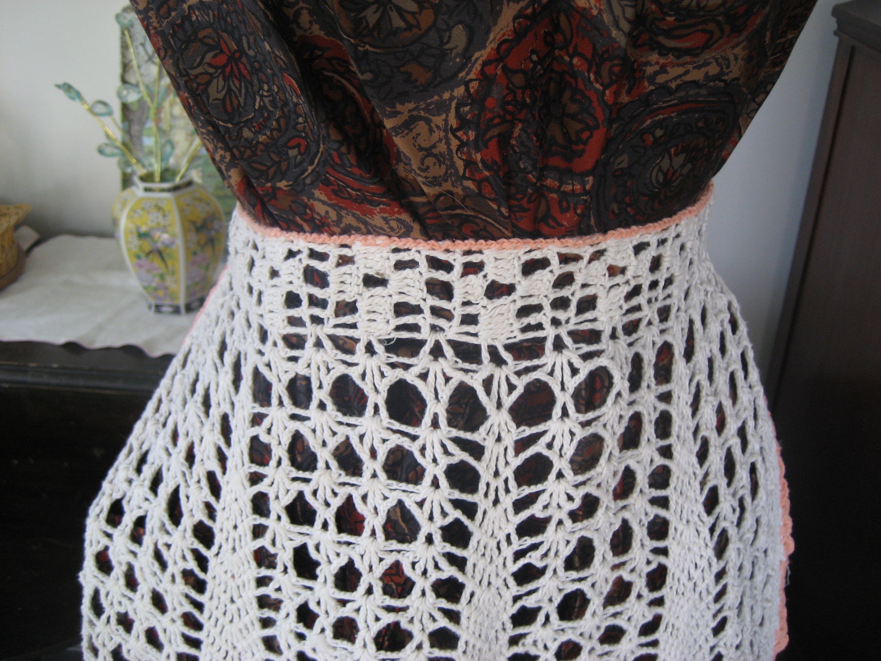 Crocheted Apron