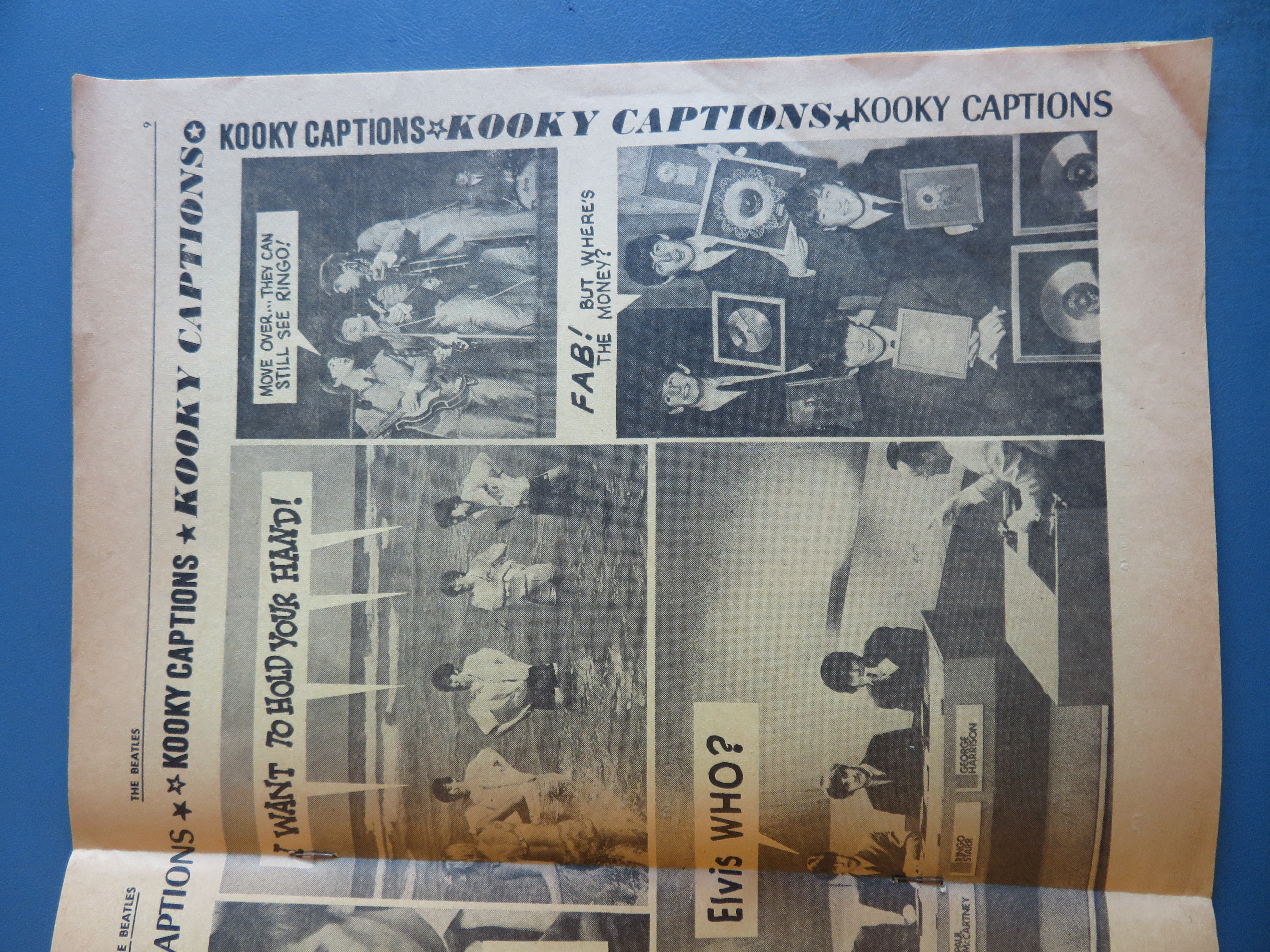 Beatles Songs Magazine 1964 Exclusive New Hits
