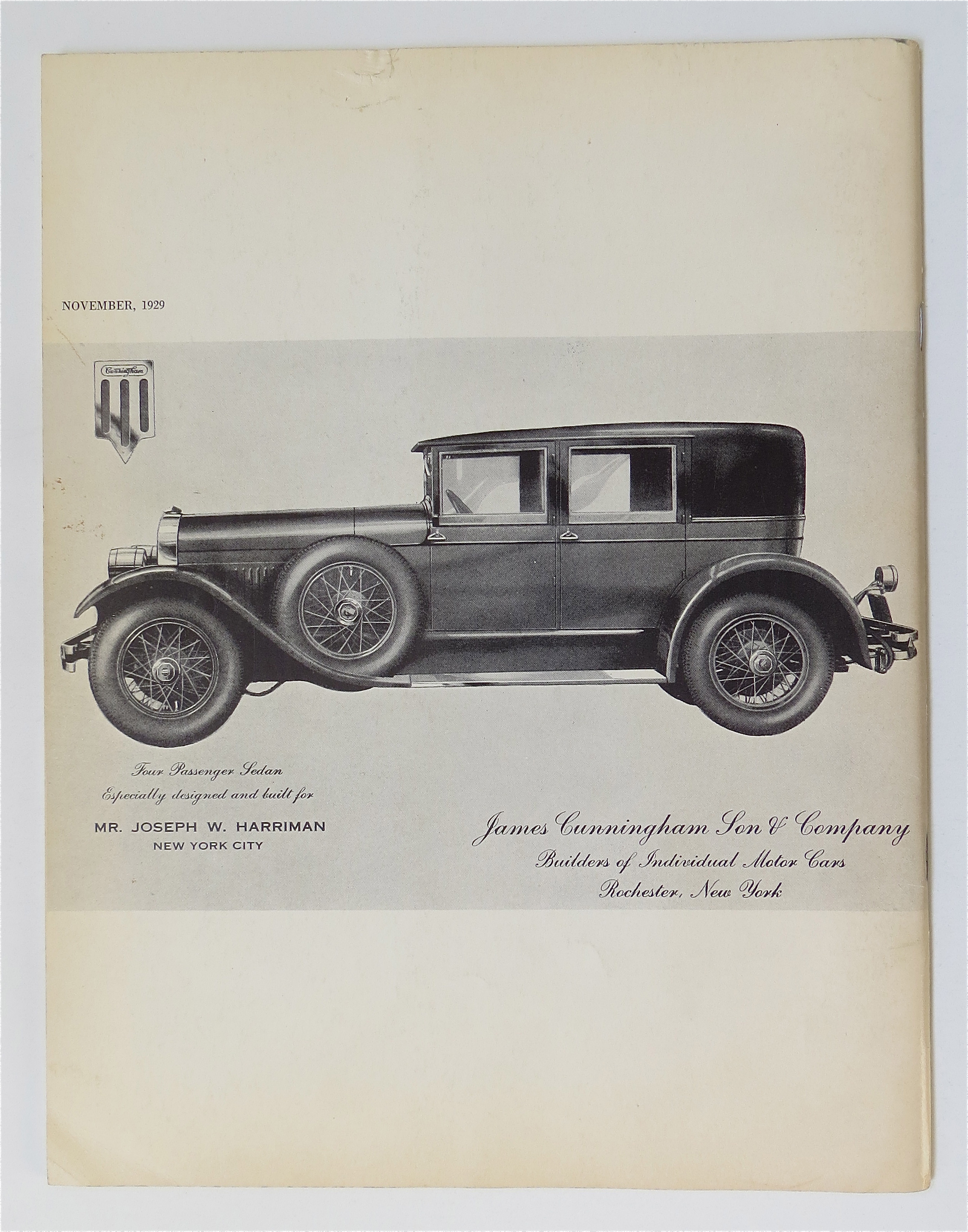 The Classic Car Magazine Winter 1962 1931 Limousine
