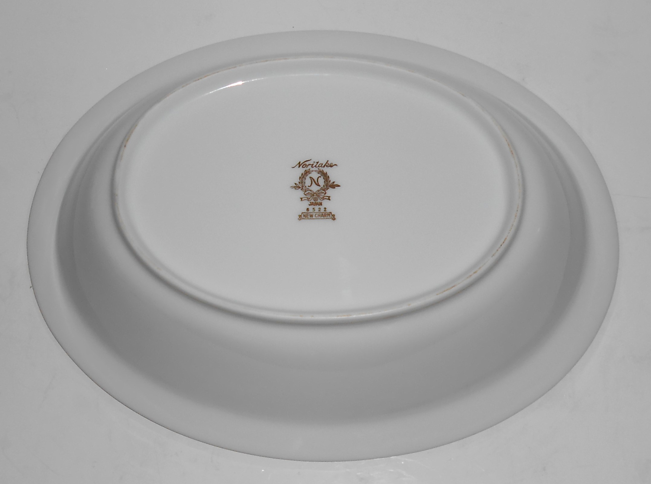 Noritake Bone China 6522 New Charm Oval Vegetable Bowl