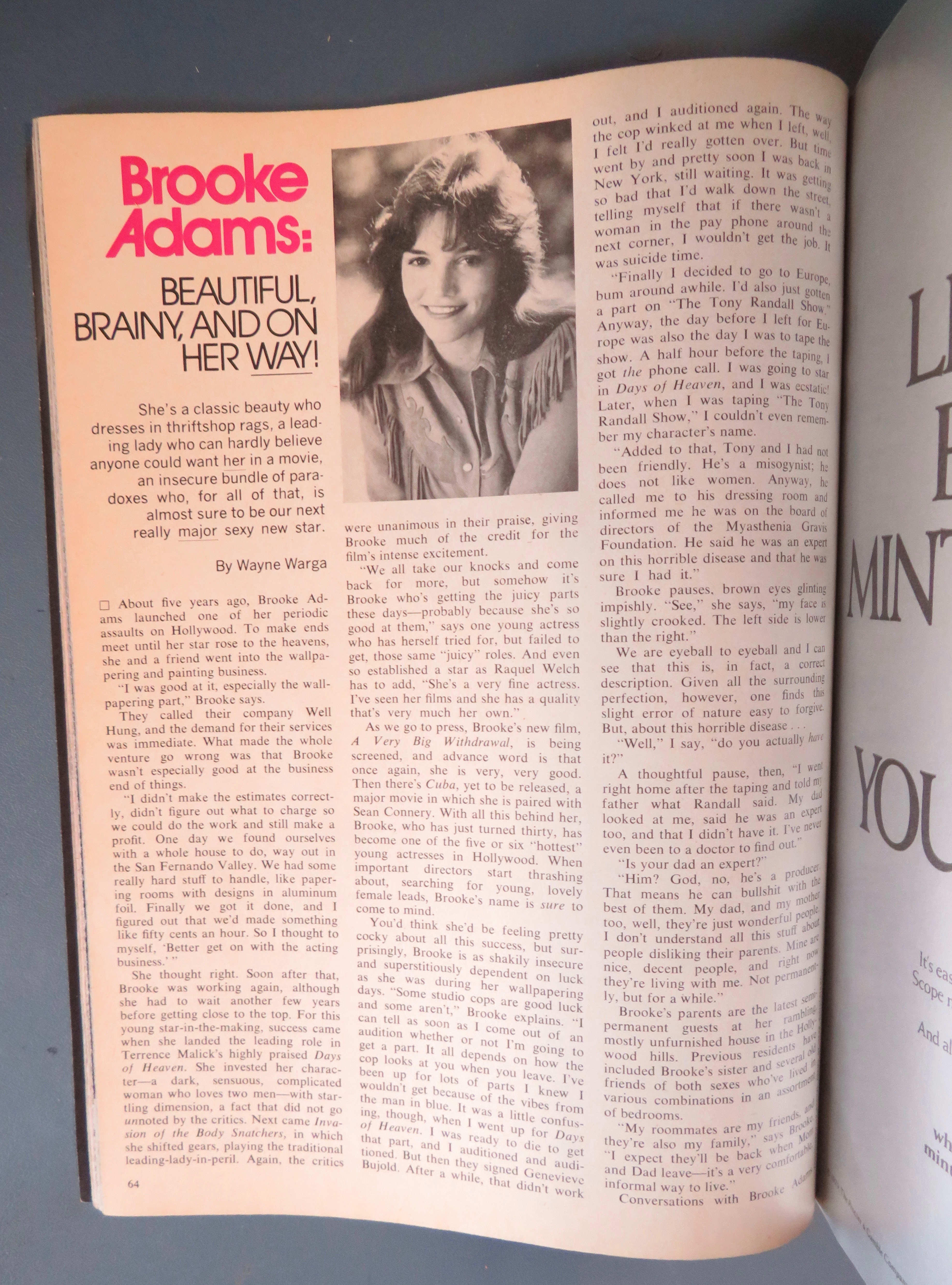 Cosmopolitan Magazine September 1979 Janice D