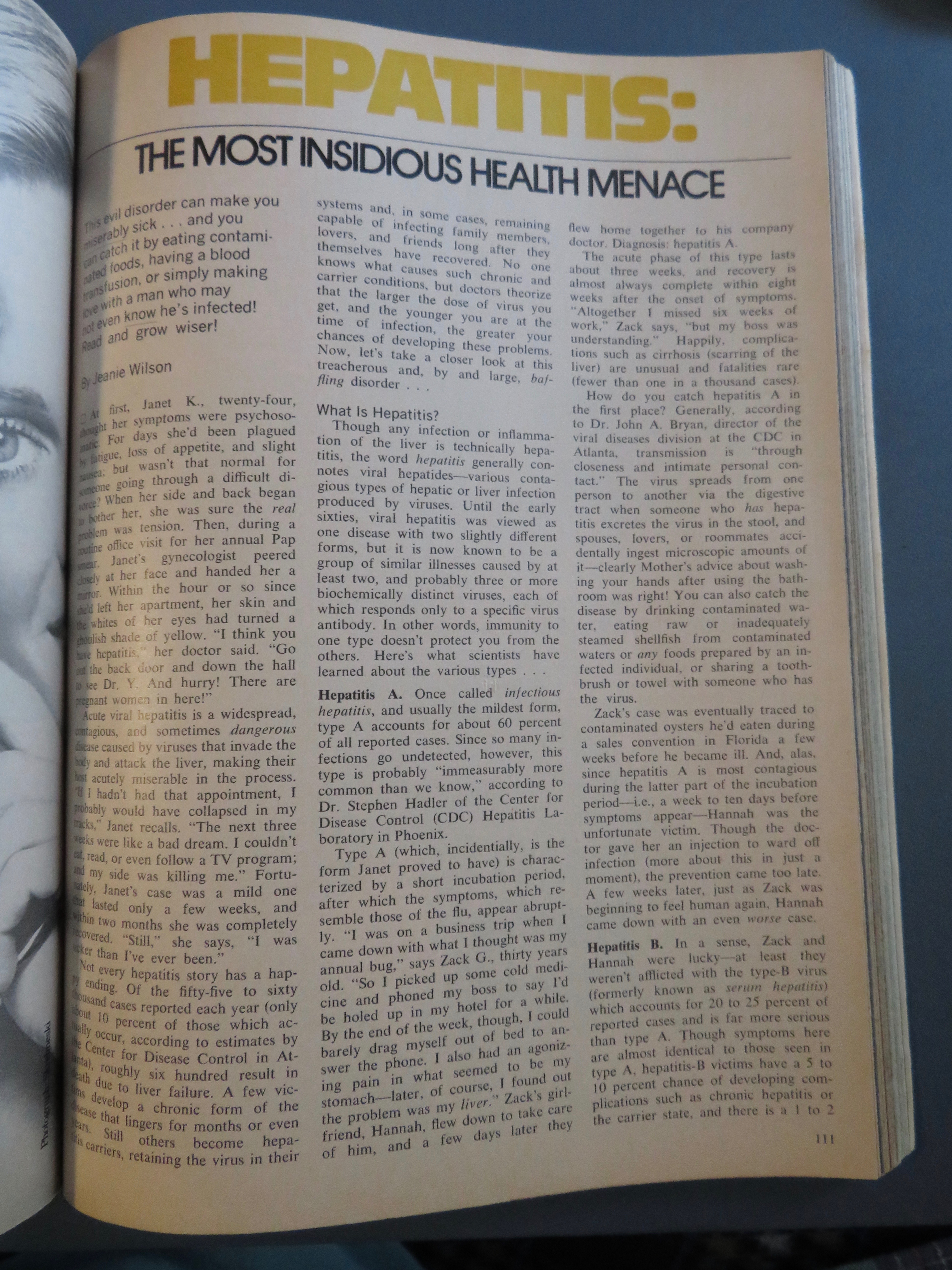 Cosmopolitan Magazine September 1979 Janice D