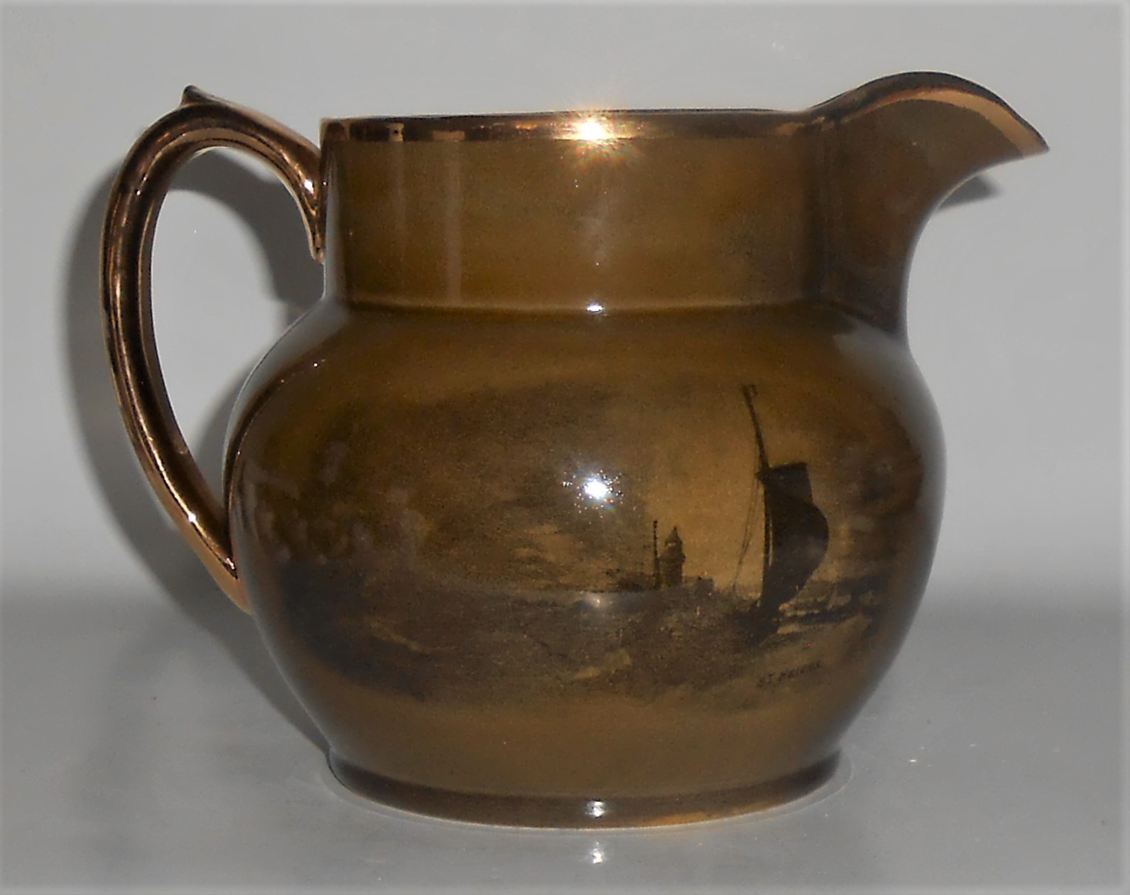 Ridgways Pottery Large Royal Vistas Ware Pitcher