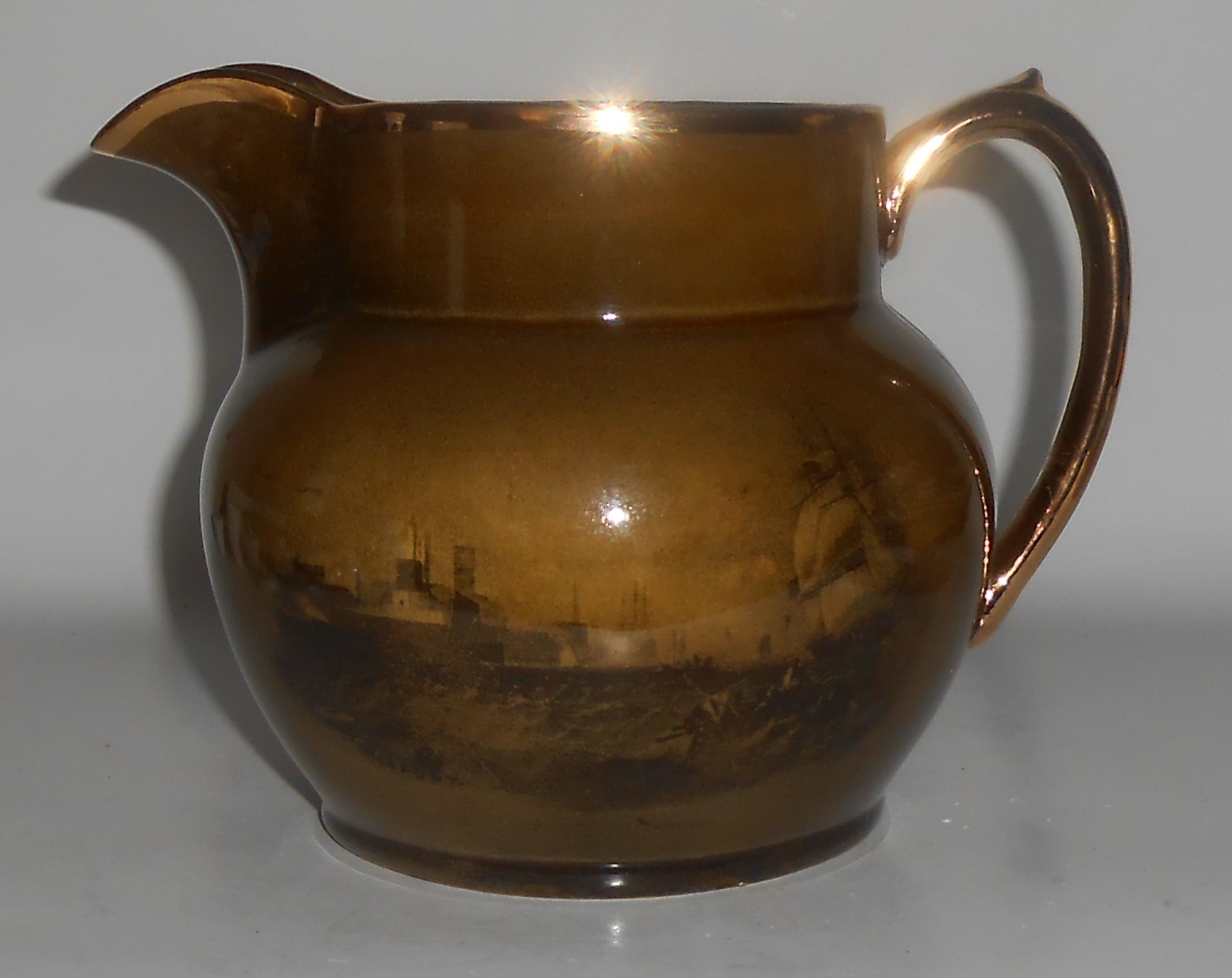 Ridgways Pottery Large Royal Vistas Ware Pitcher