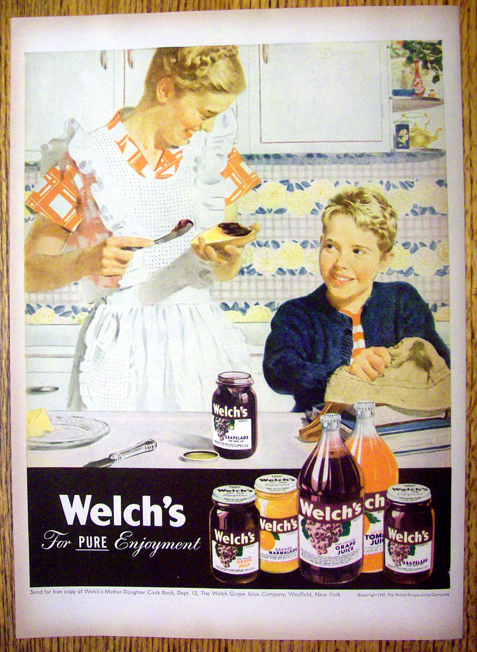 1947 Welch's Grape Jelly