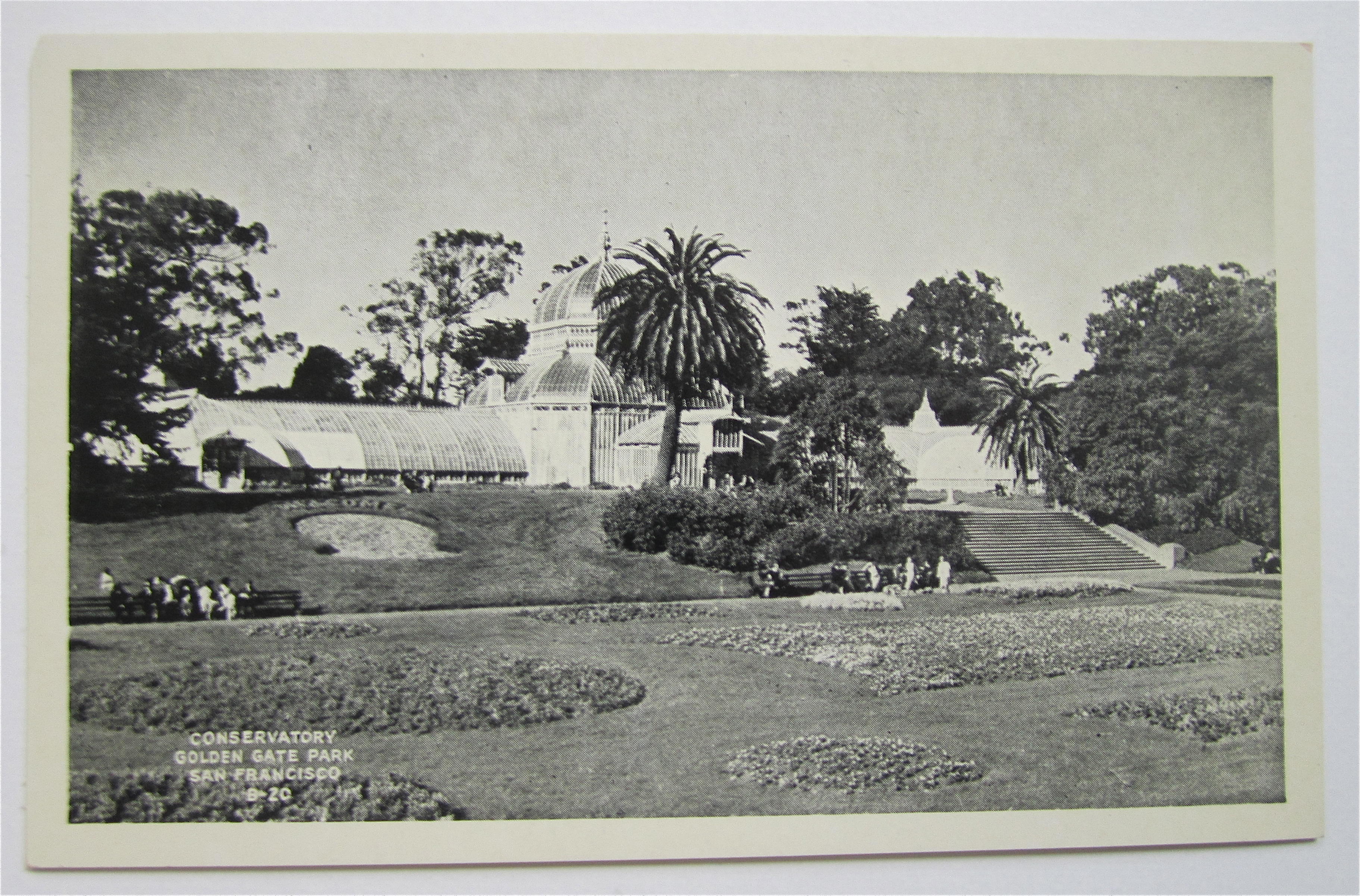 Conservatory, Golden Gate Park Postcard