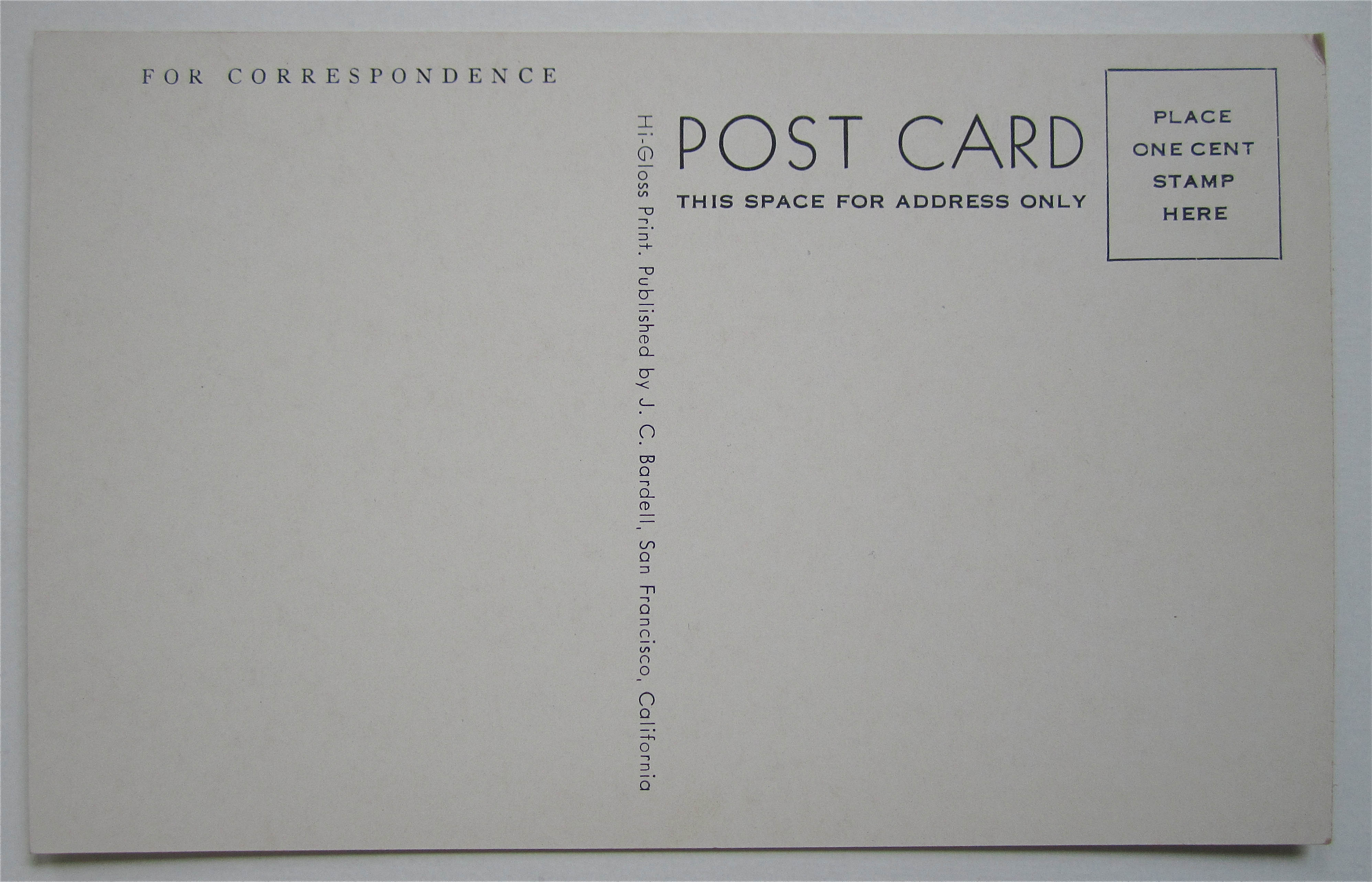 Conservatory, Golden Gate Park Postcard