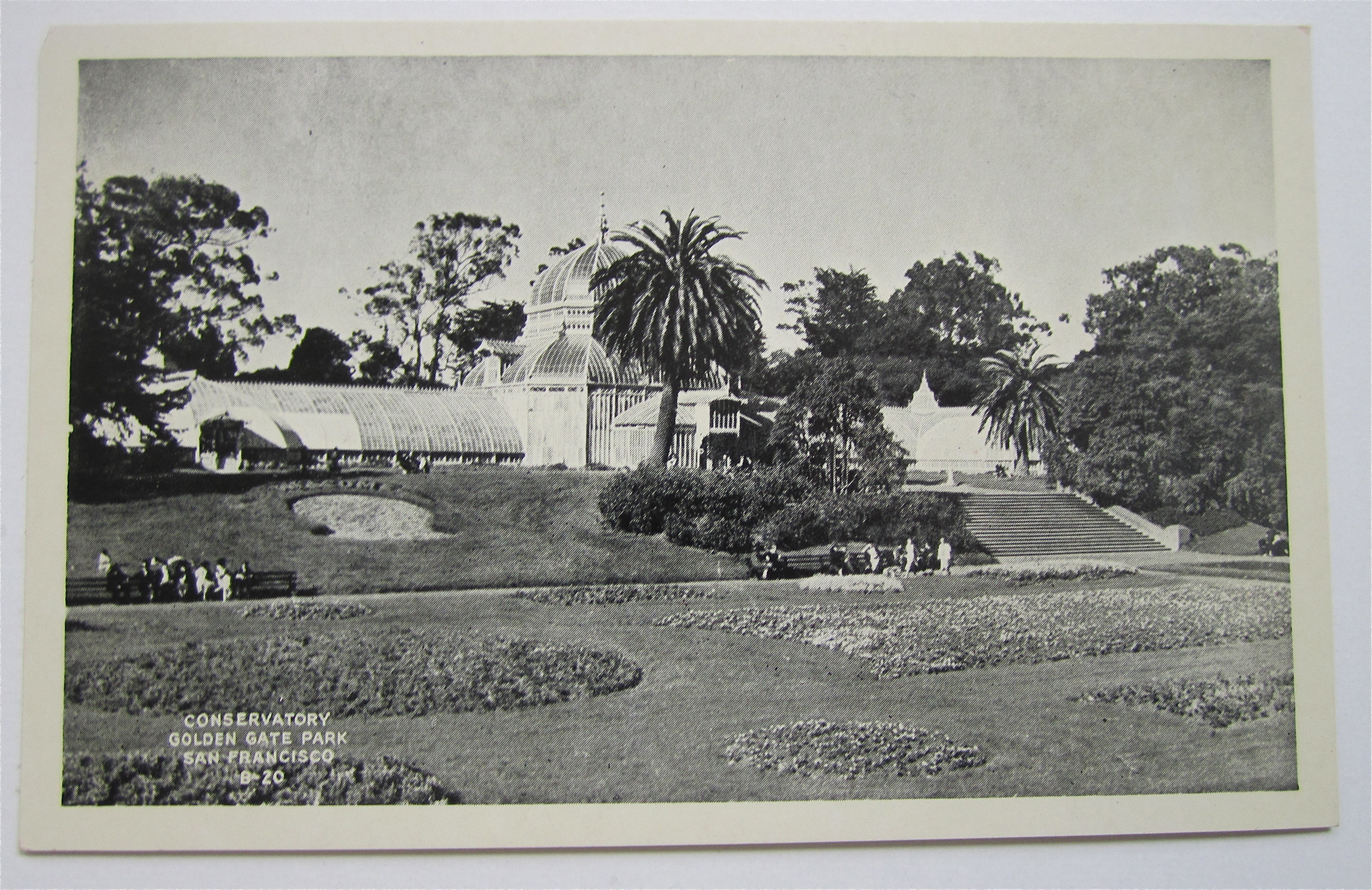 Conservatory, Golden Gate Park Postcard