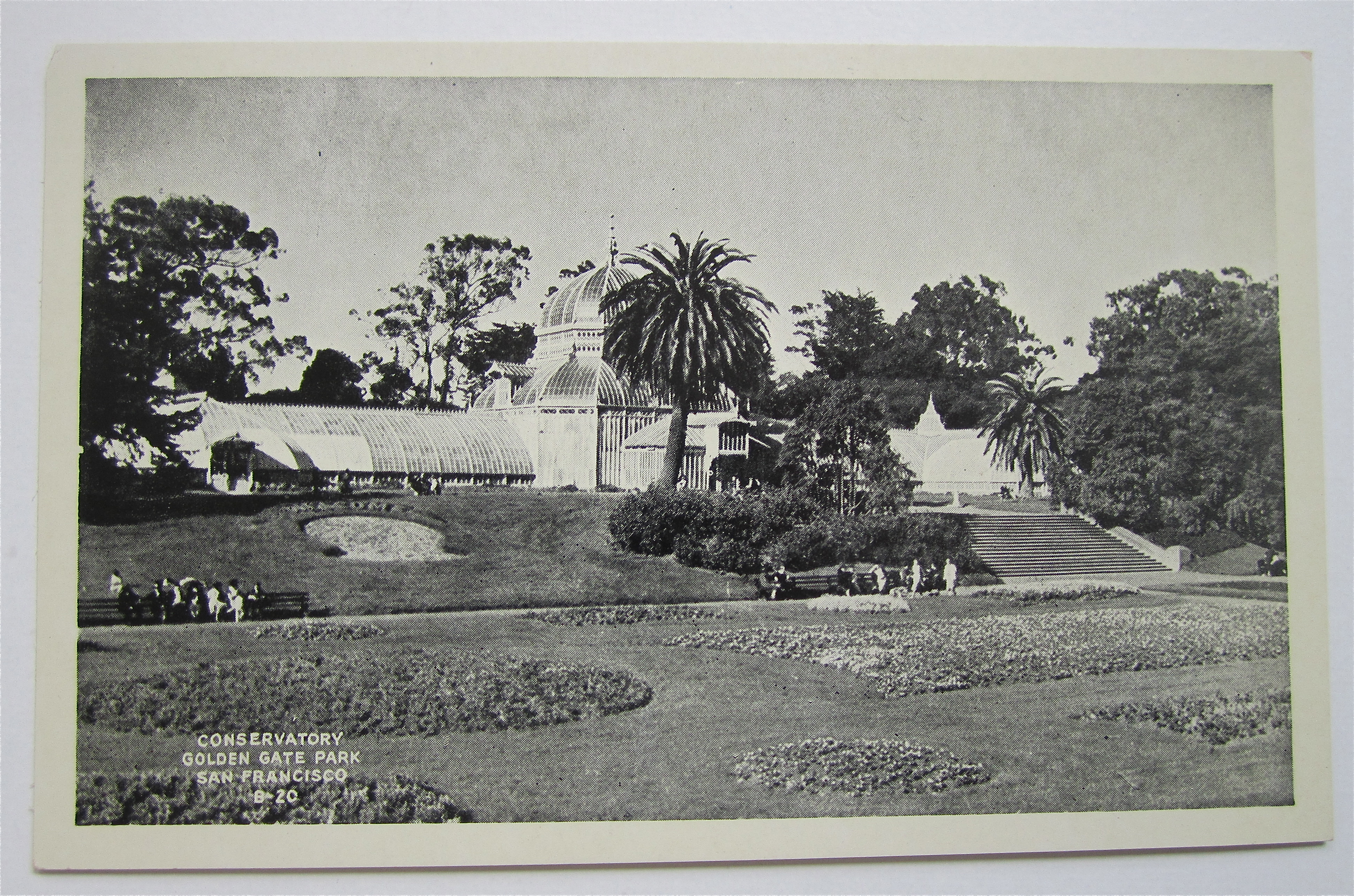 Conservatory, Golden Gate Park Postcard