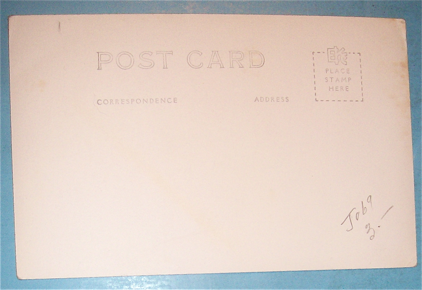 Military Uniform Laid Out Postcard