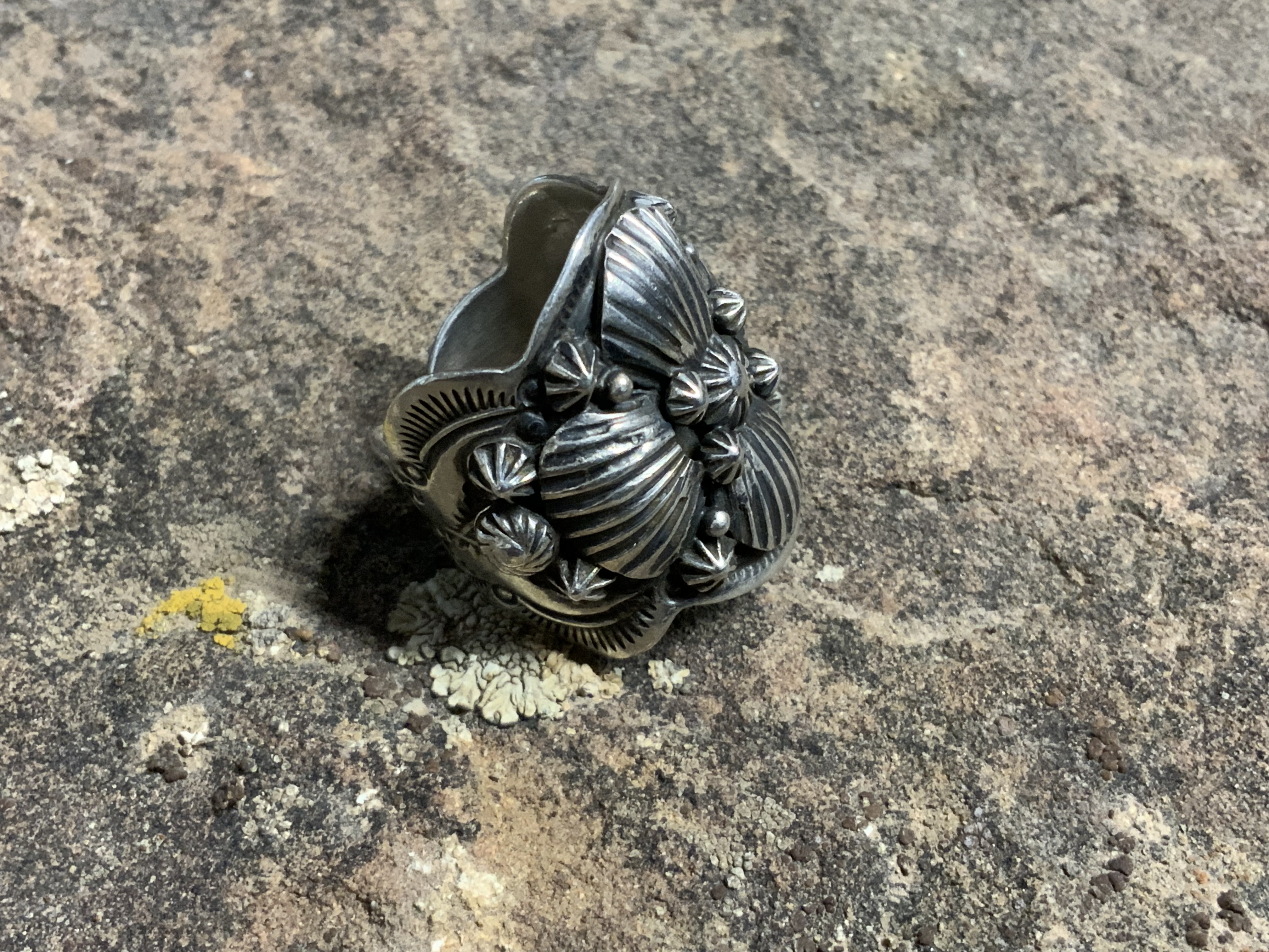 Darrel Becente Sterling Silver Ring Size 9
