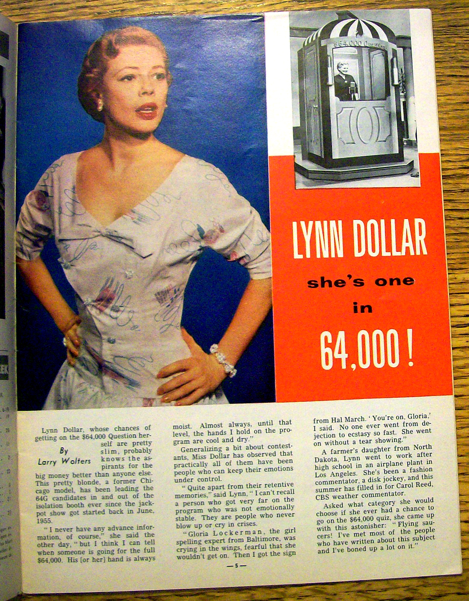 Chicago TV Week August 25-31, 1956 Jeannie Carson